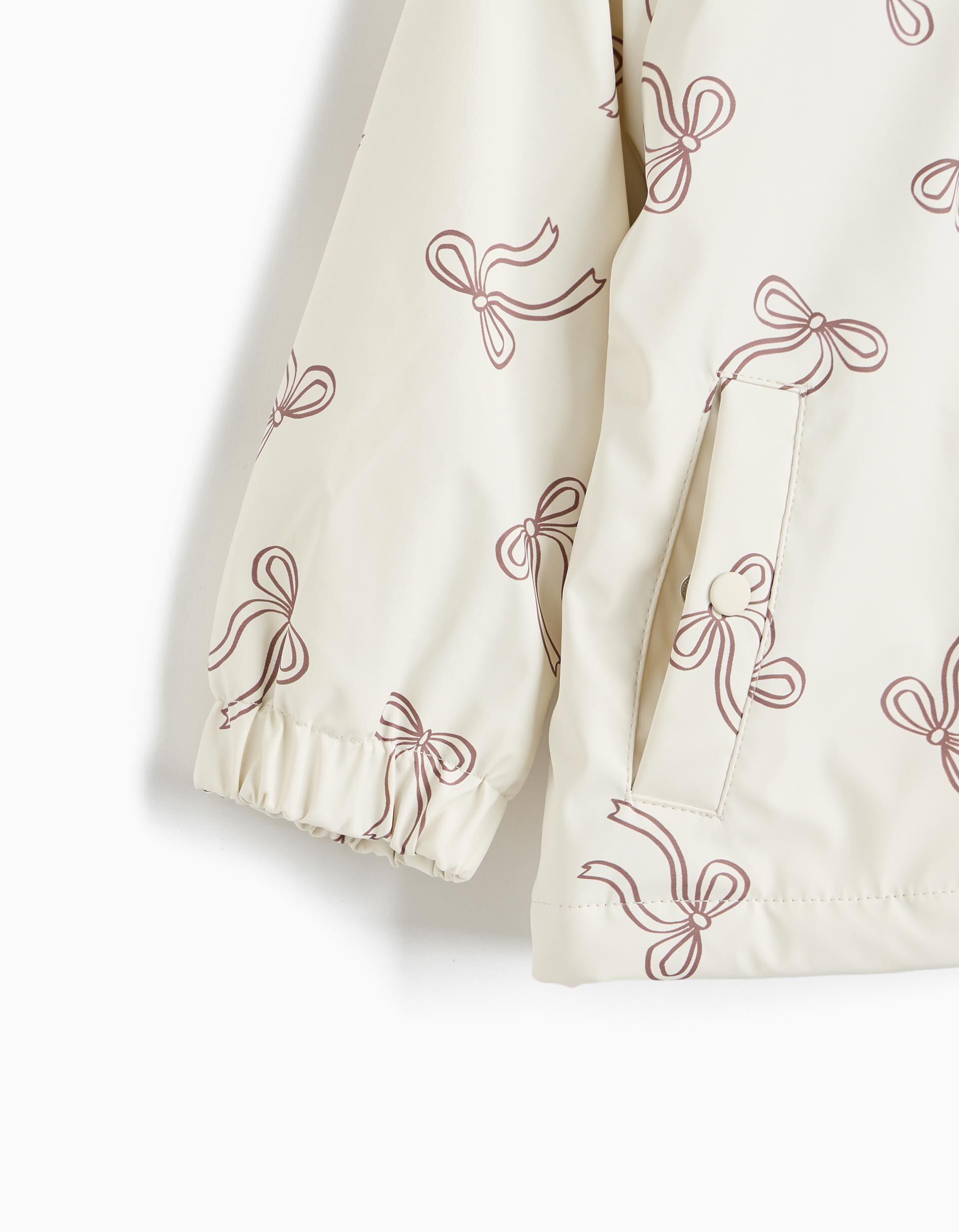 Comprar Online Parka Imperme&aacute;vel Com Capuz, Menina, Branco