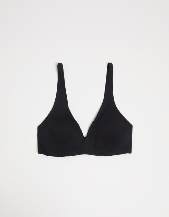 Comprar Online Soutien Costuras Invisíveis Cortado a Laser, Mulher, Preto