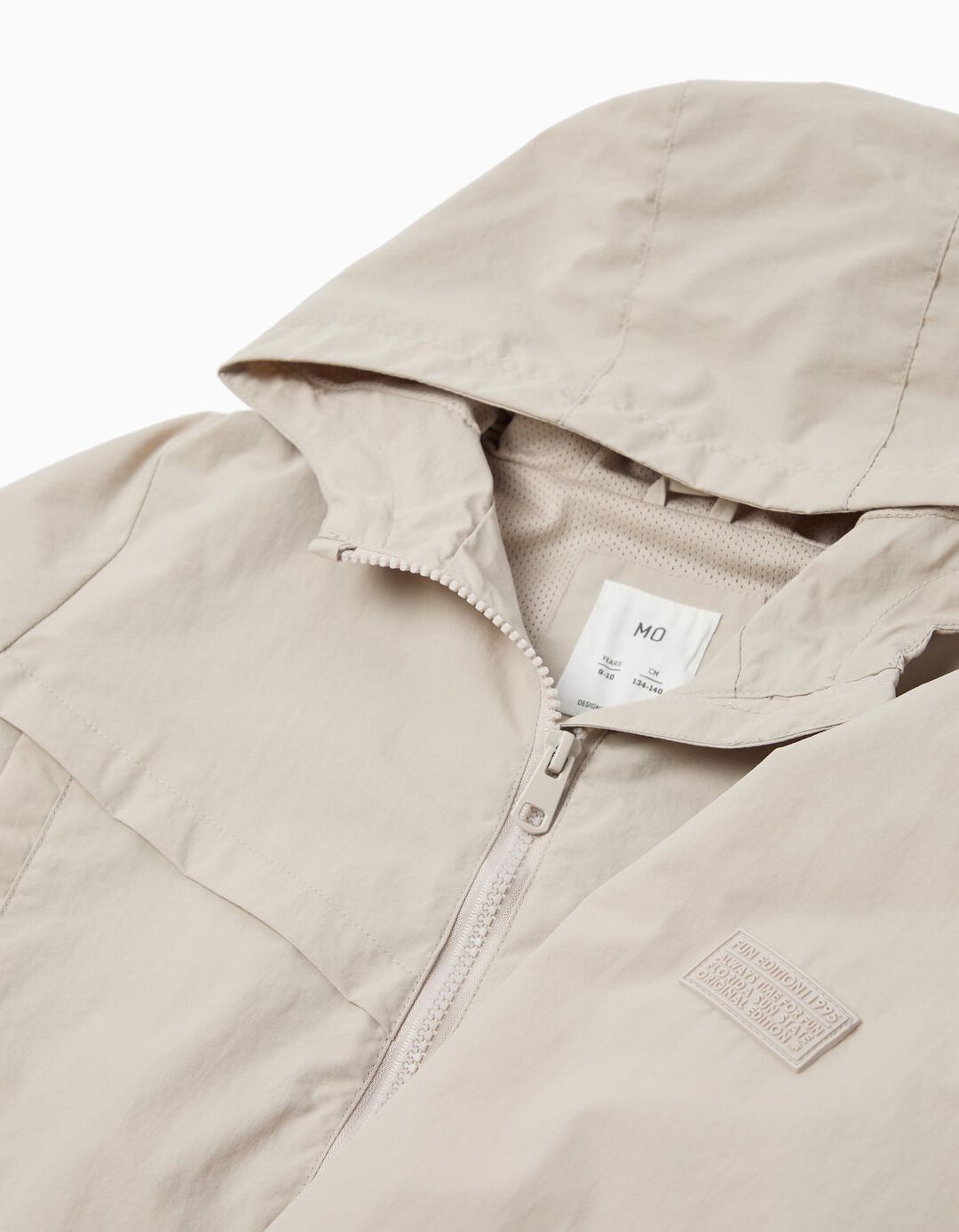 Parka com Capuz, Menino, Cinzento Claro