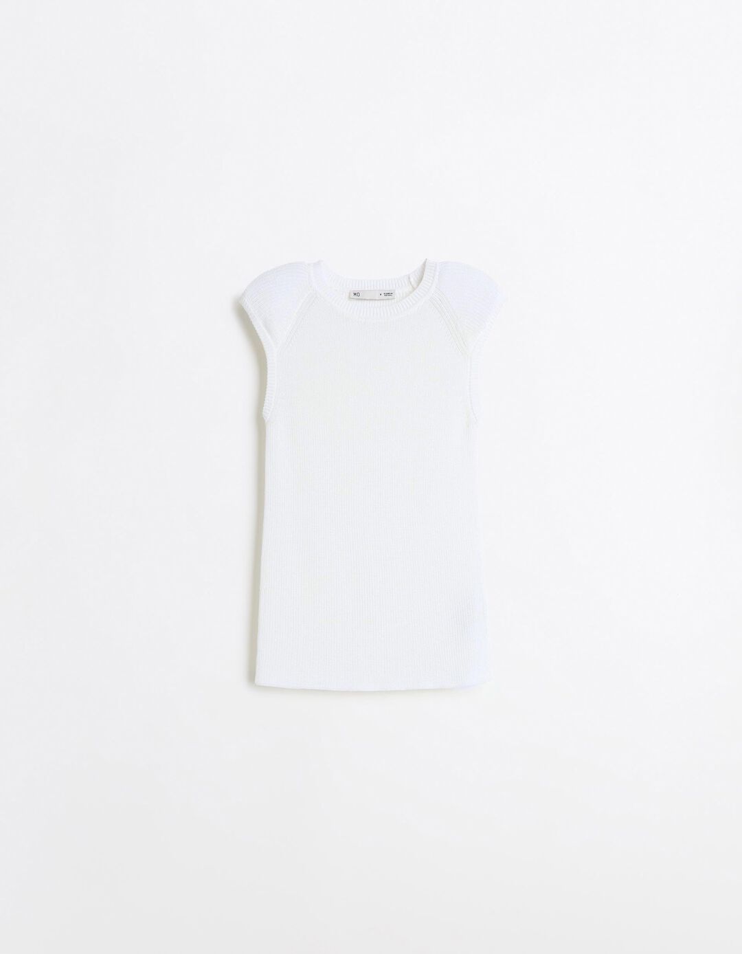 Sweater Sem Mangas, Mulher, Branco