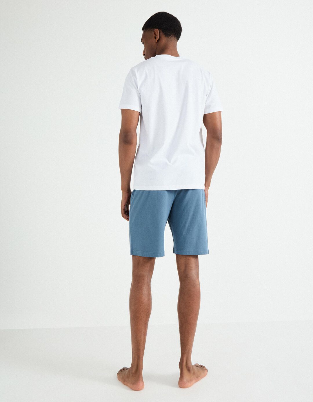 Pijama Jersey, Homem, Branco