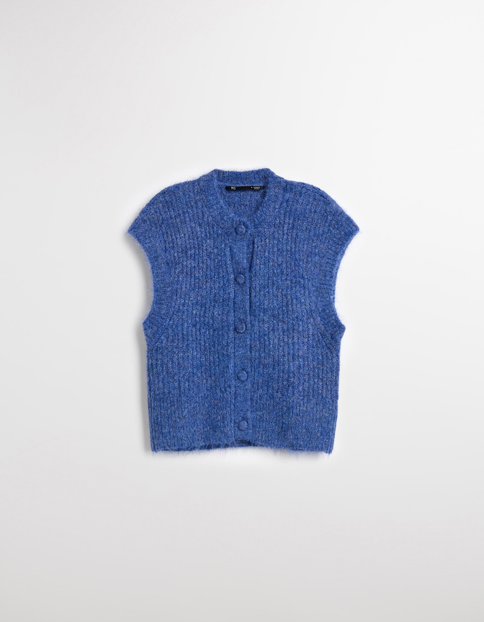 Comprar Online Colete com L&atilde;, Mulher, Azul