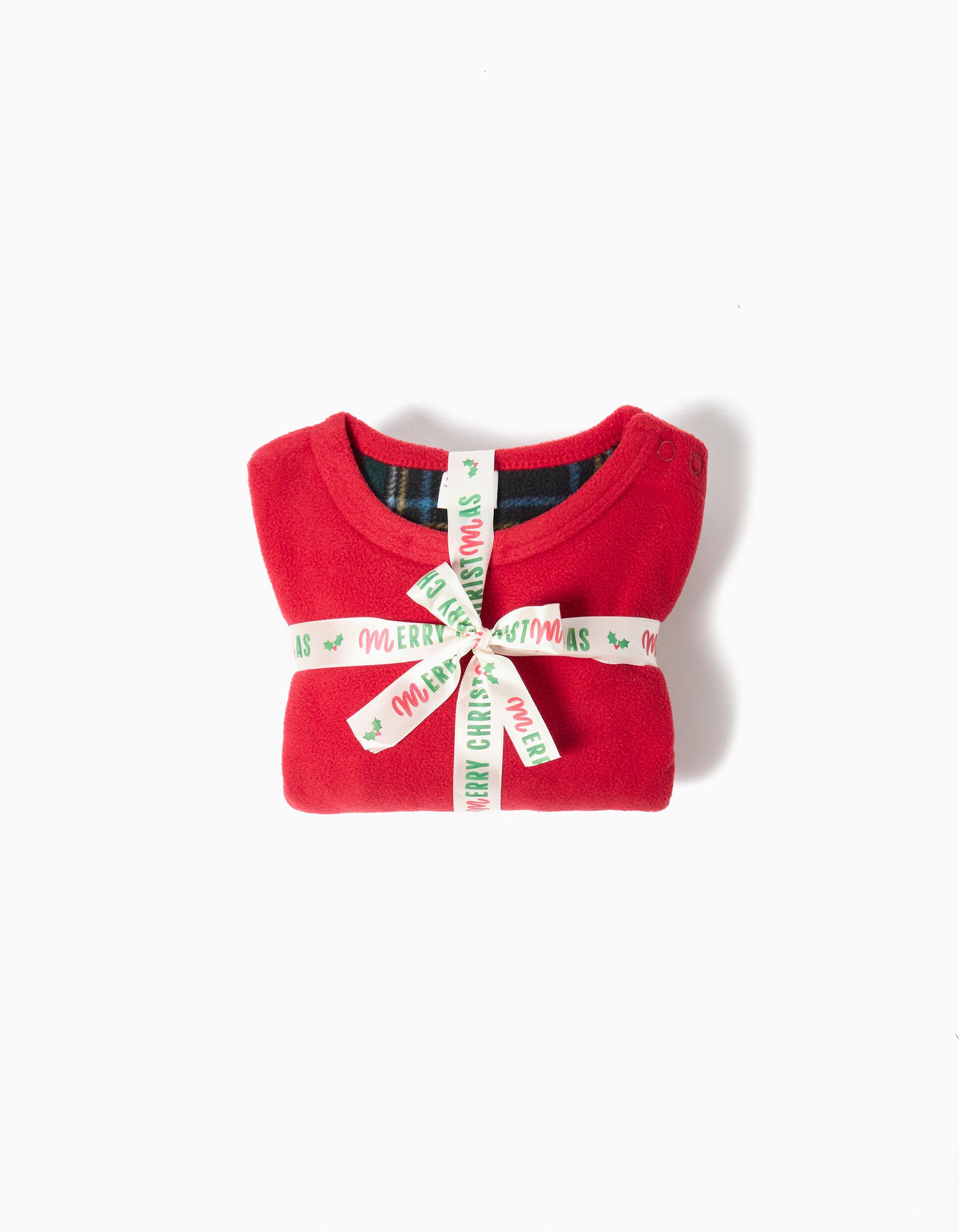 Comprar Online Pijama Polar Natal, Beb&eacute;, Vermelho