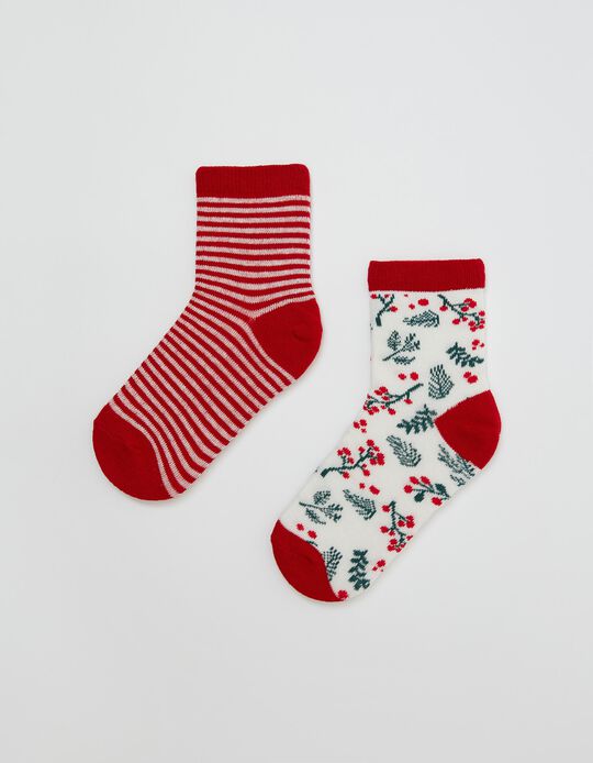 Christmas Socks, Children, White
