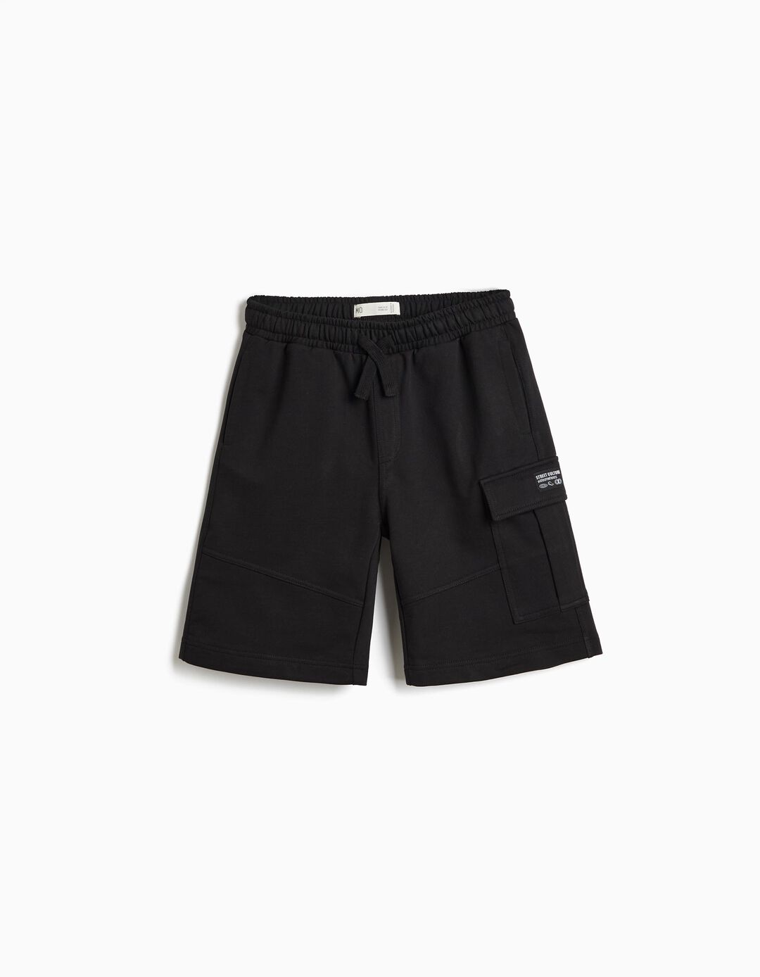 Calg&otilde;es De Felpa Cargo, Menino, Preto 