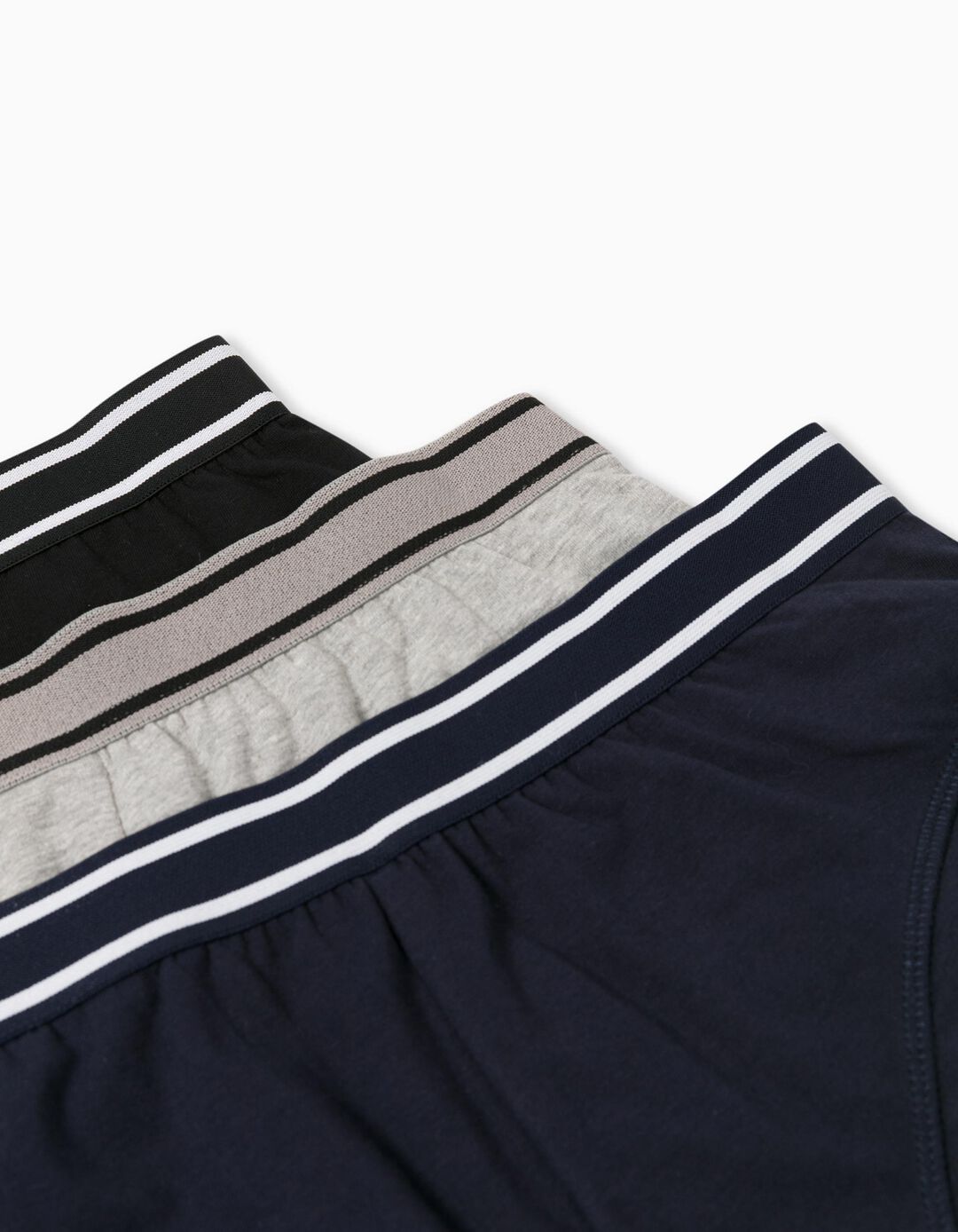 3 Boxers, Homem, Preto/ Cinza