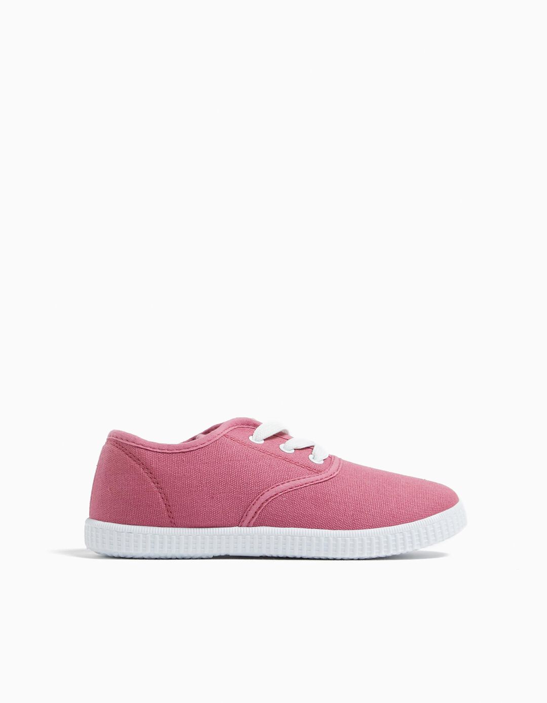 Canvas Sneakers, Girl, Pink