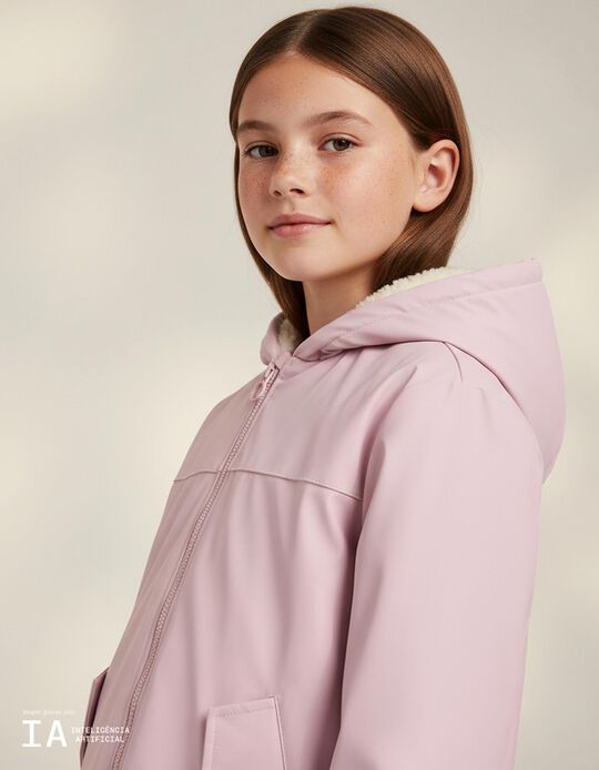 Comprar Online Parka, Menina, Rosa Claro