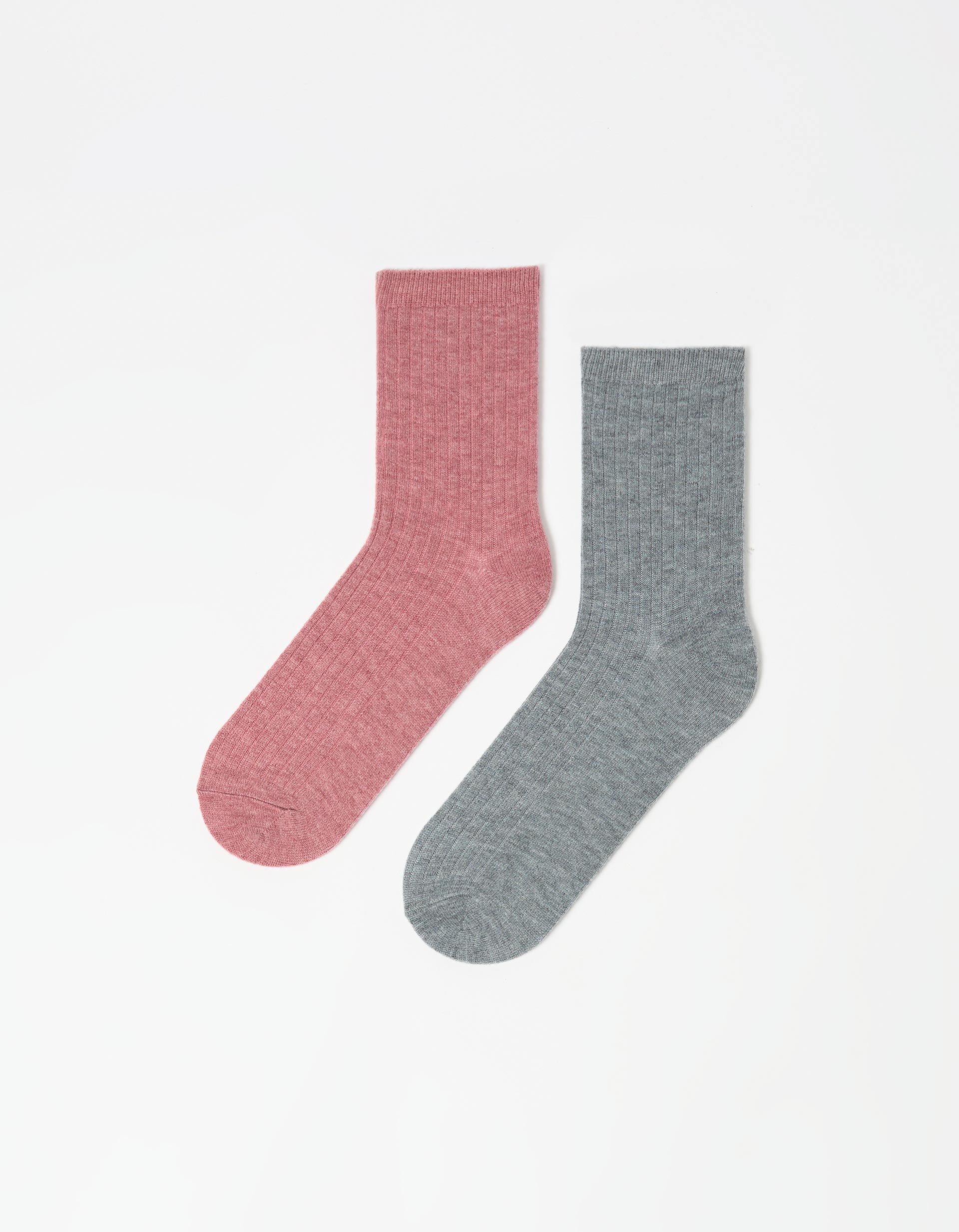 Comprar Online Pack 2 Pares de Meias, Mulher, Rosa 