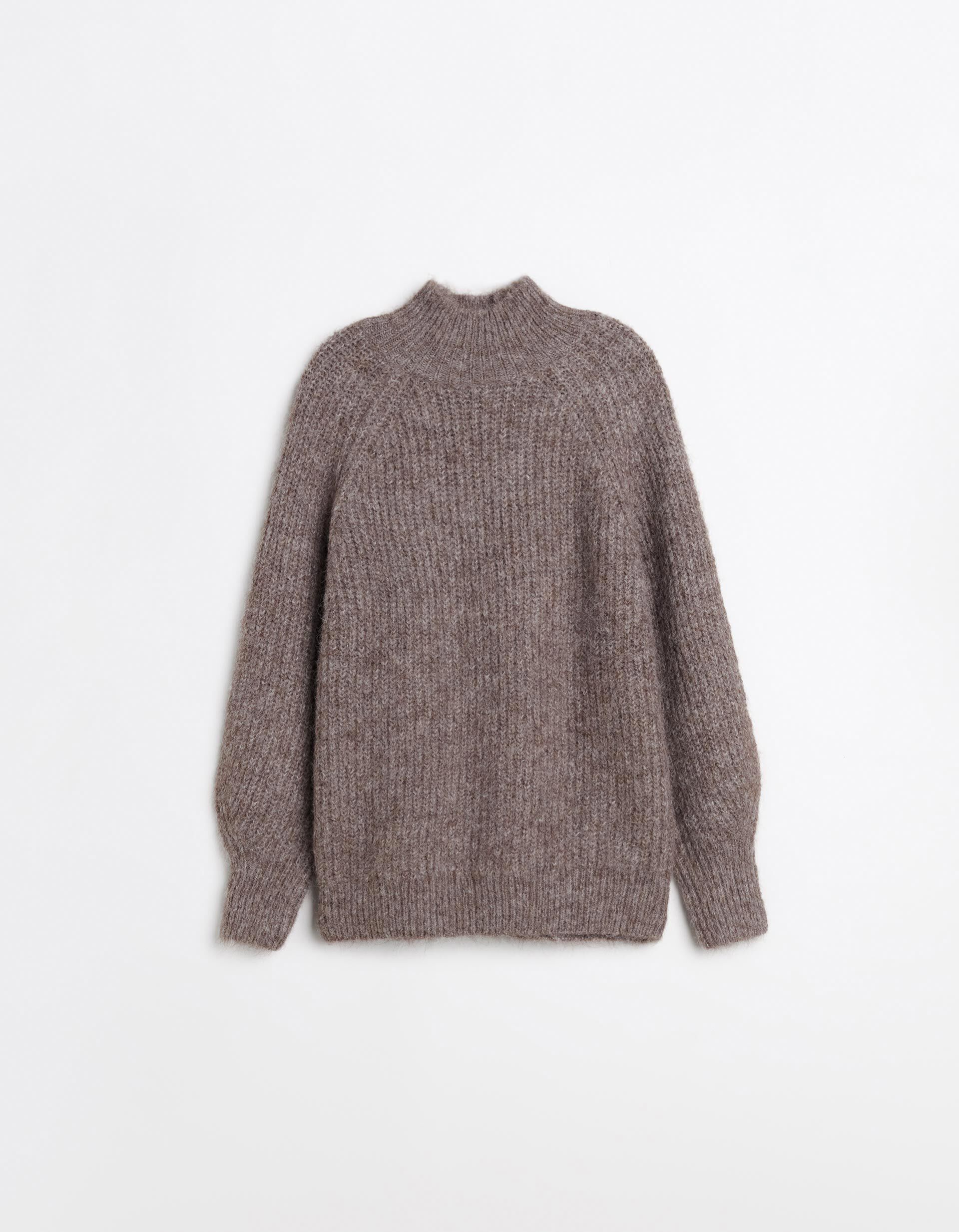 Comprar Online Camisola com L&atilde;, Mulher, Bege