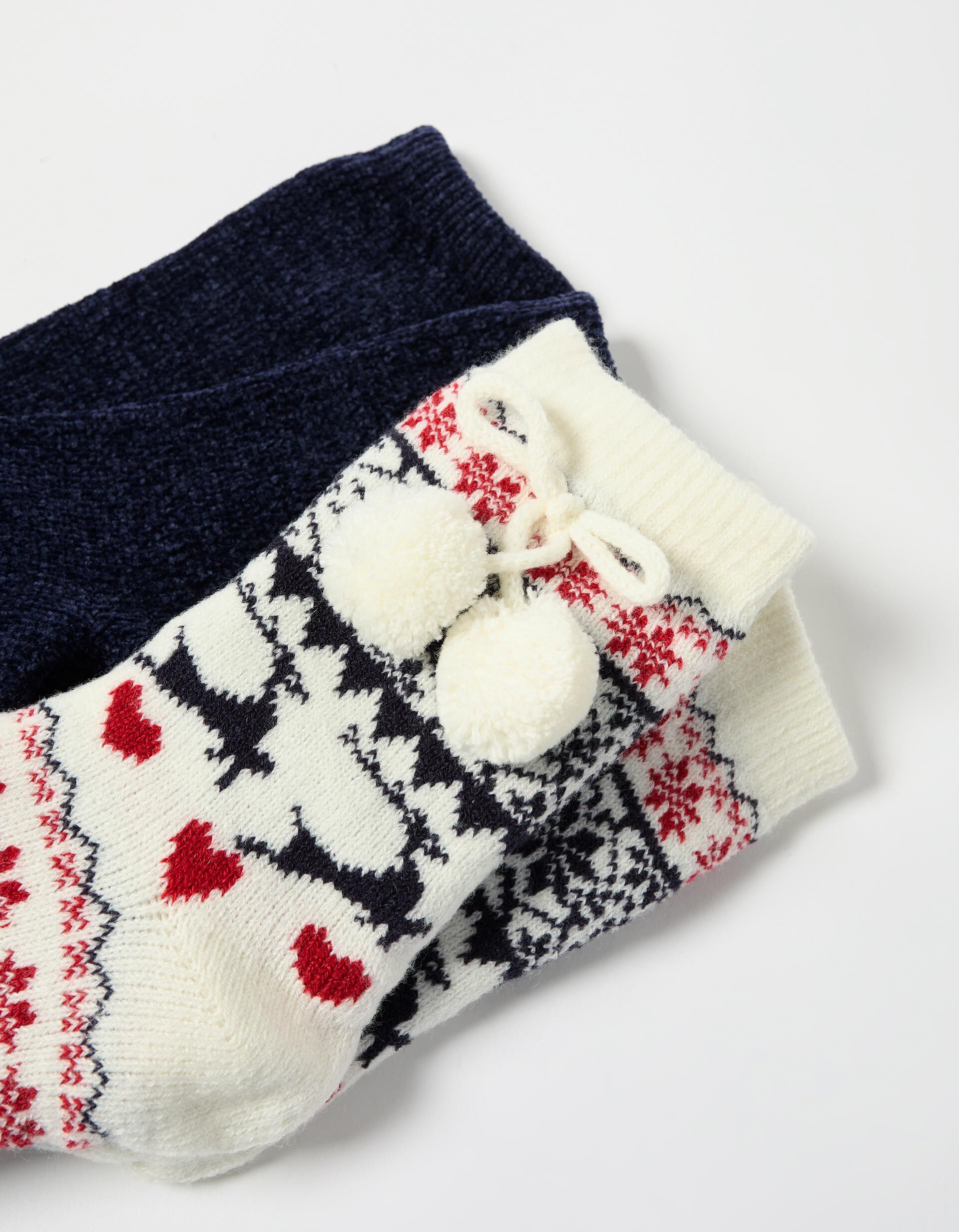 Comprar Online Pack 2 Pares de Meias, Mulher, Multicor 