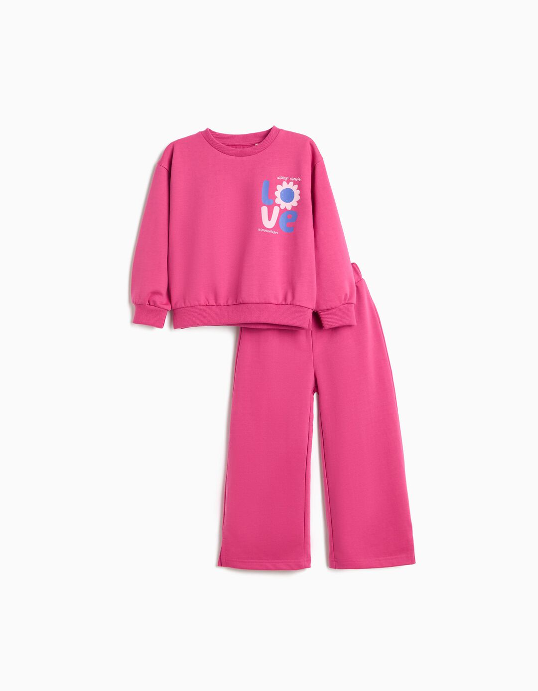 Conjunto De Jogging, Menina, Rosa Escuro