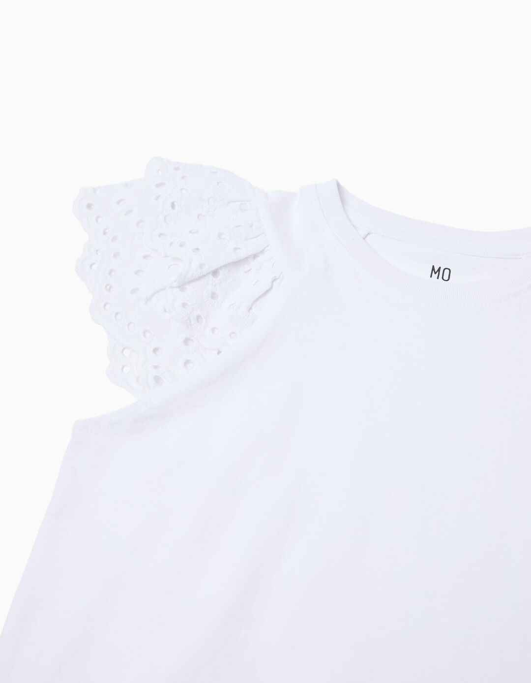 T-shirt, Menina, Branco