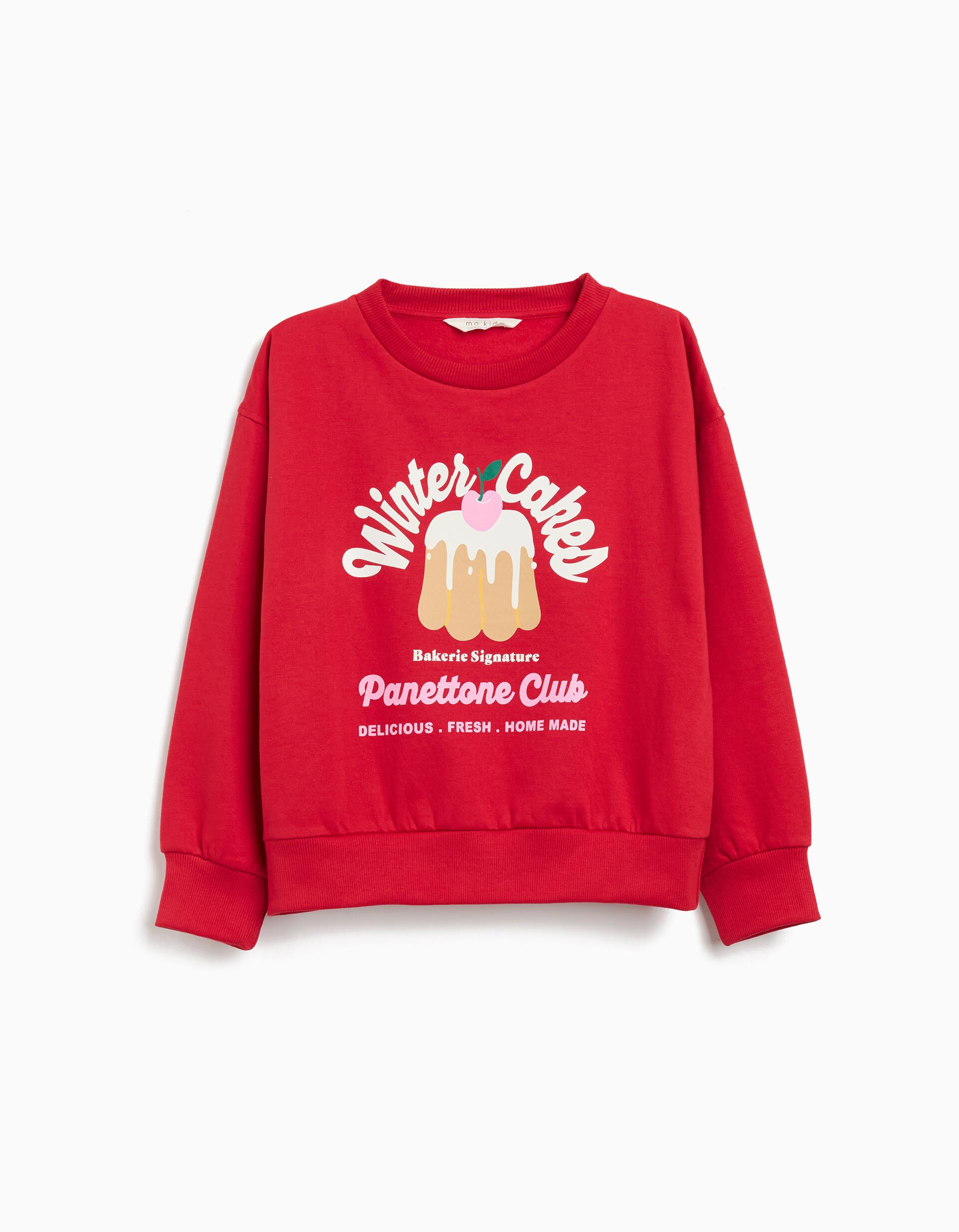 Comprar Online Sweatshirt de Natal, Menina, Vermelho
