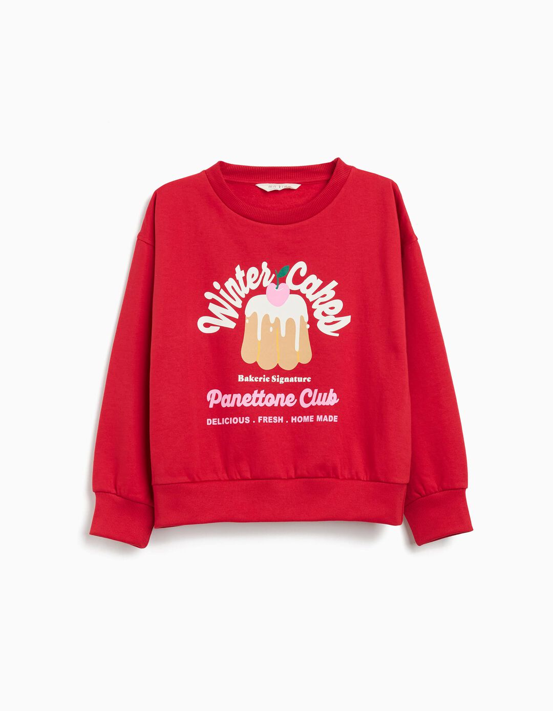 Sweatshirt de Natal, Menina, Vermelho