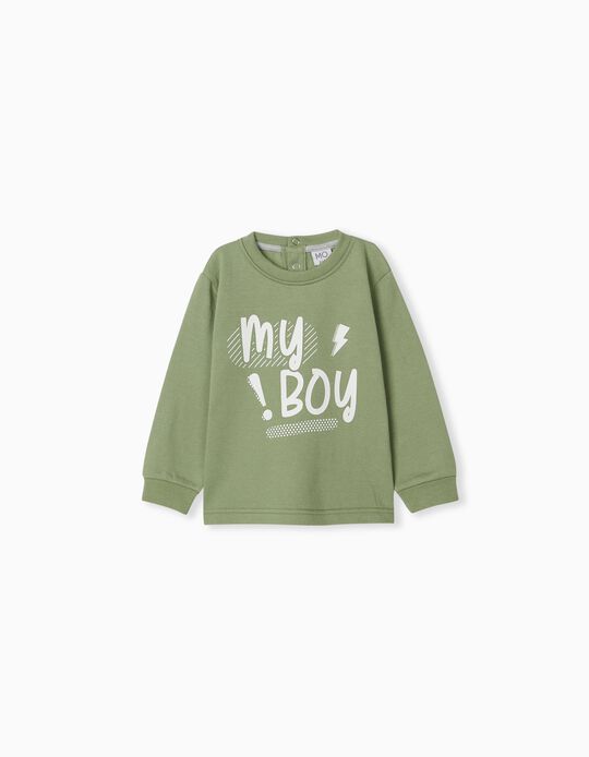 Sweatshirt, Baby Boys, Green