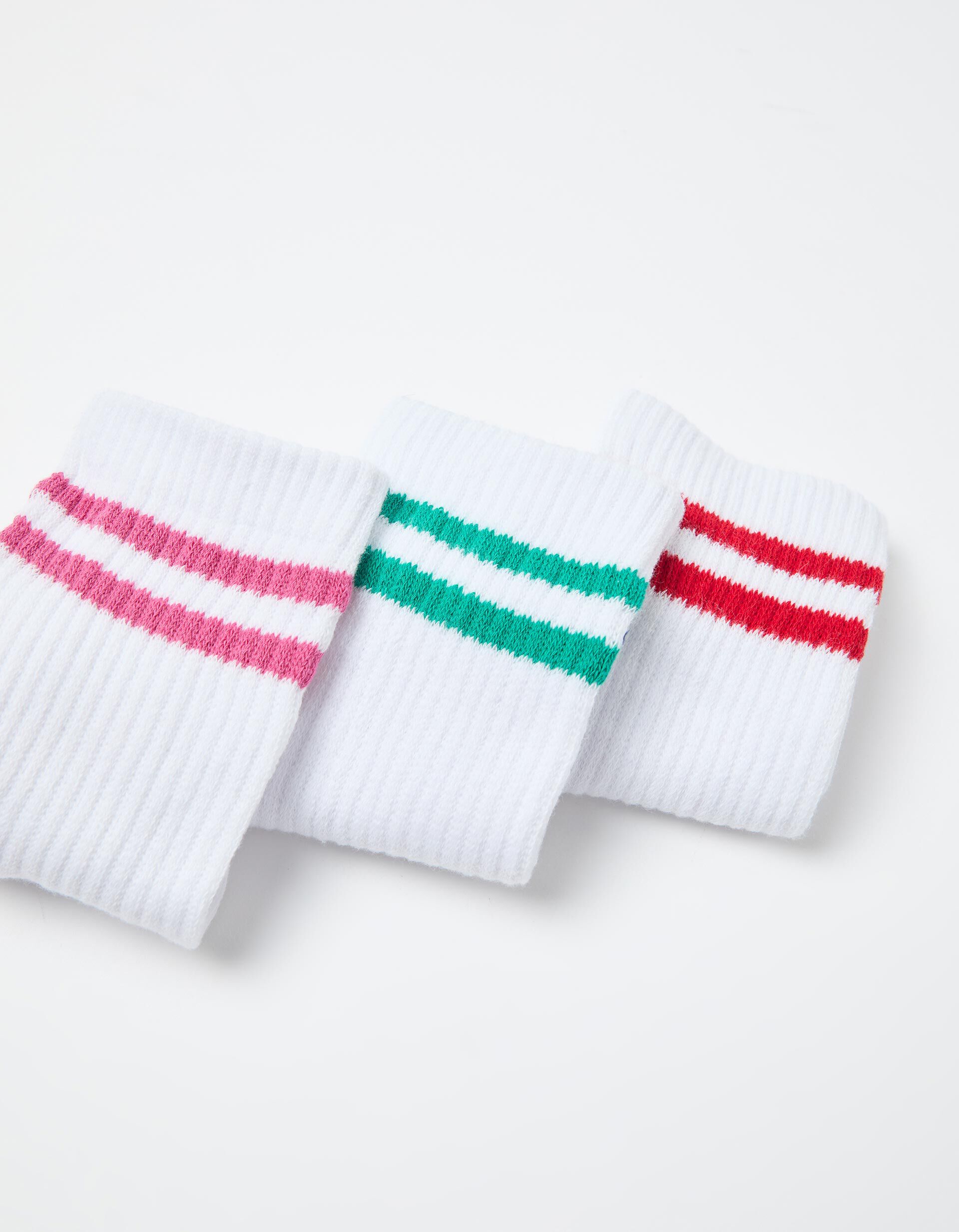 Comprar Online Pack 3 Pares de Meias, Mulher, Branco