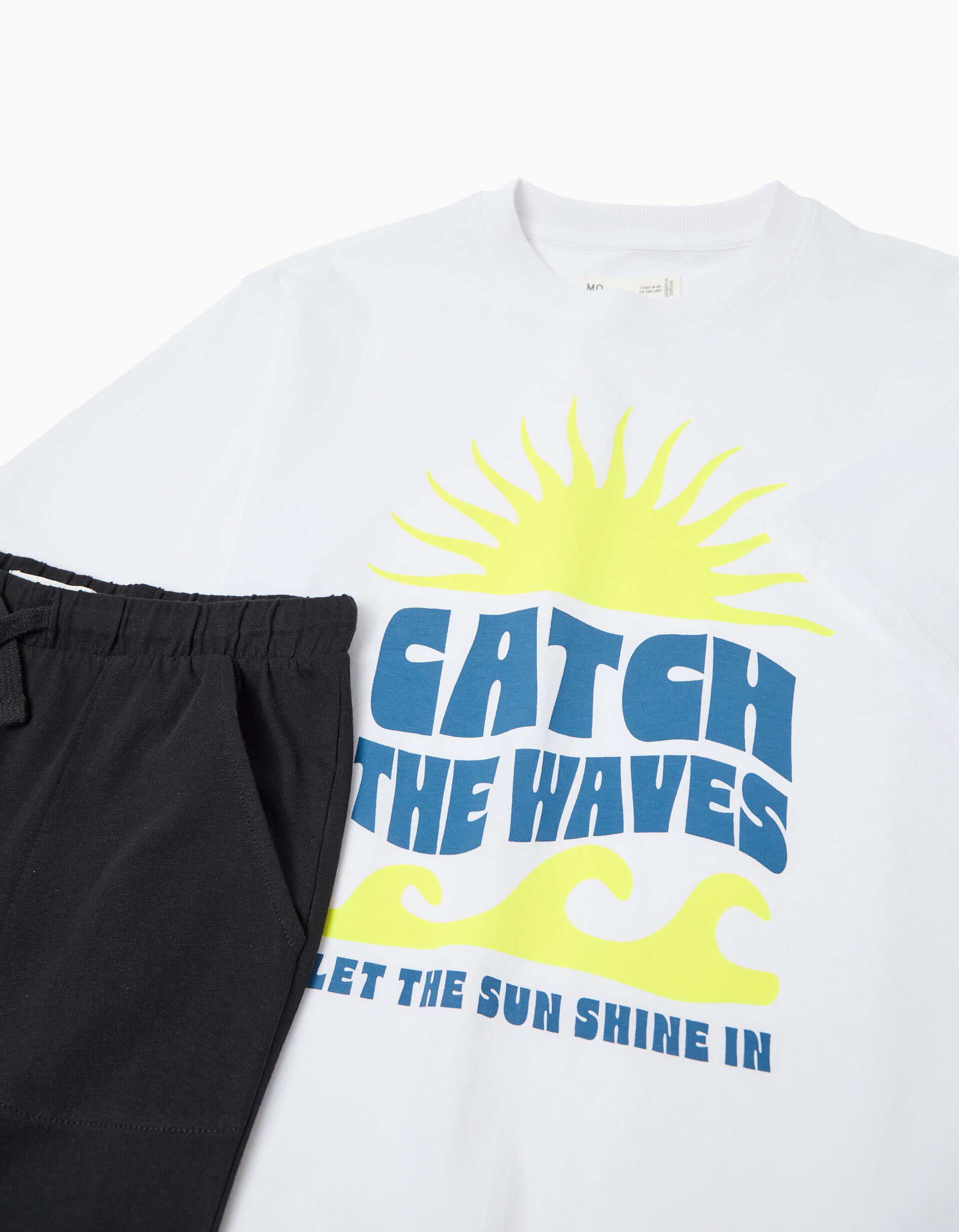 Comprar Online Conjunto T-shirt e Cal&ccedil;&otilde;es, Menino, Azul