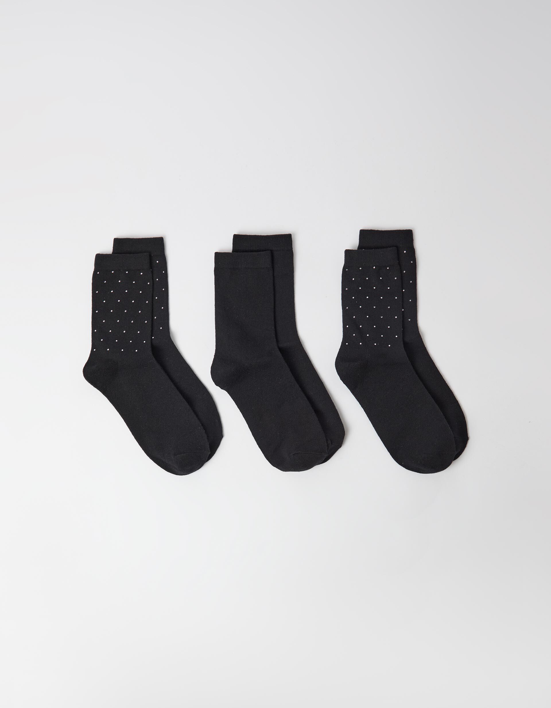 Comprar Online Pack 3 Pares De Meias, Mulher, Preto
