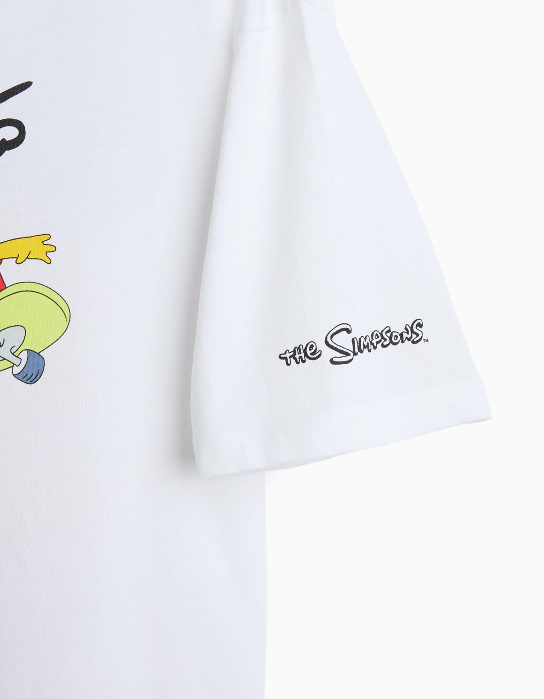T-shirt 'Bart' Simpsons, Menino, Branco