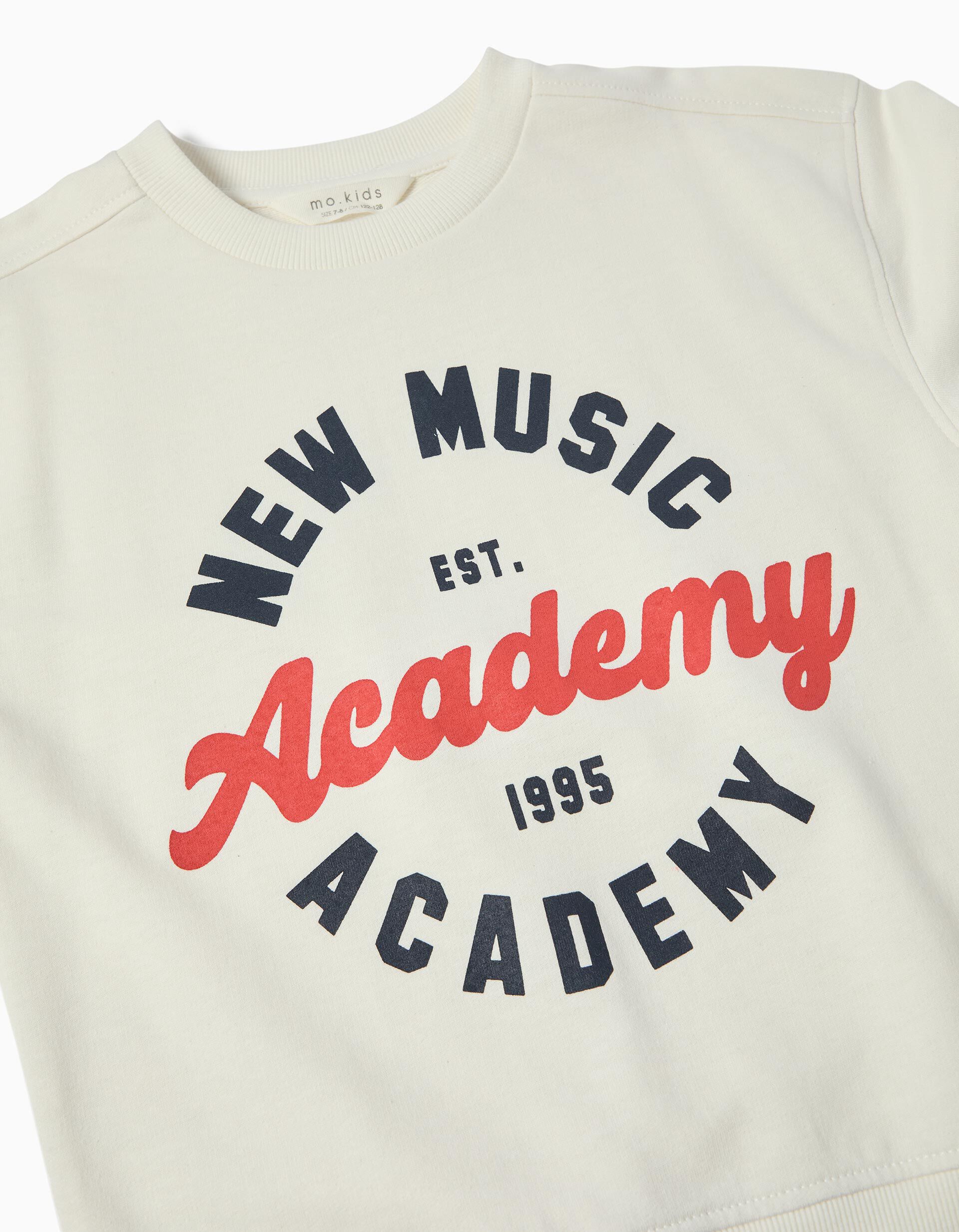 Comprar Online Sweatshirt de Felpa, Menino, Branco