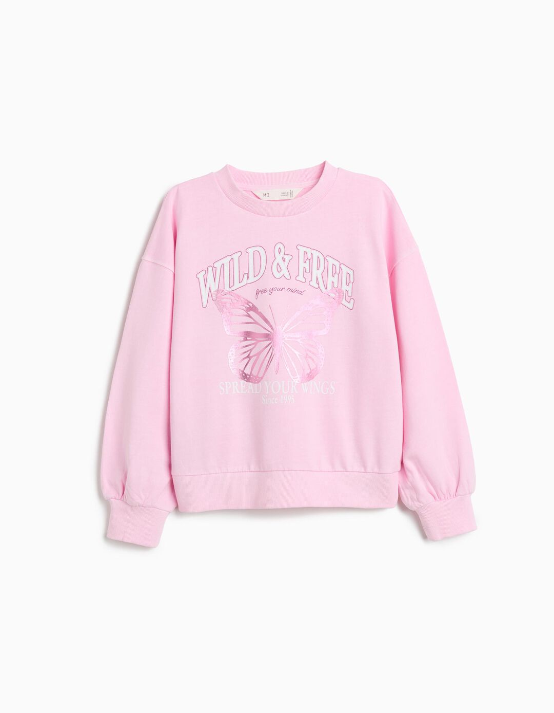Sweatshirt, Menina, Rosa Claro