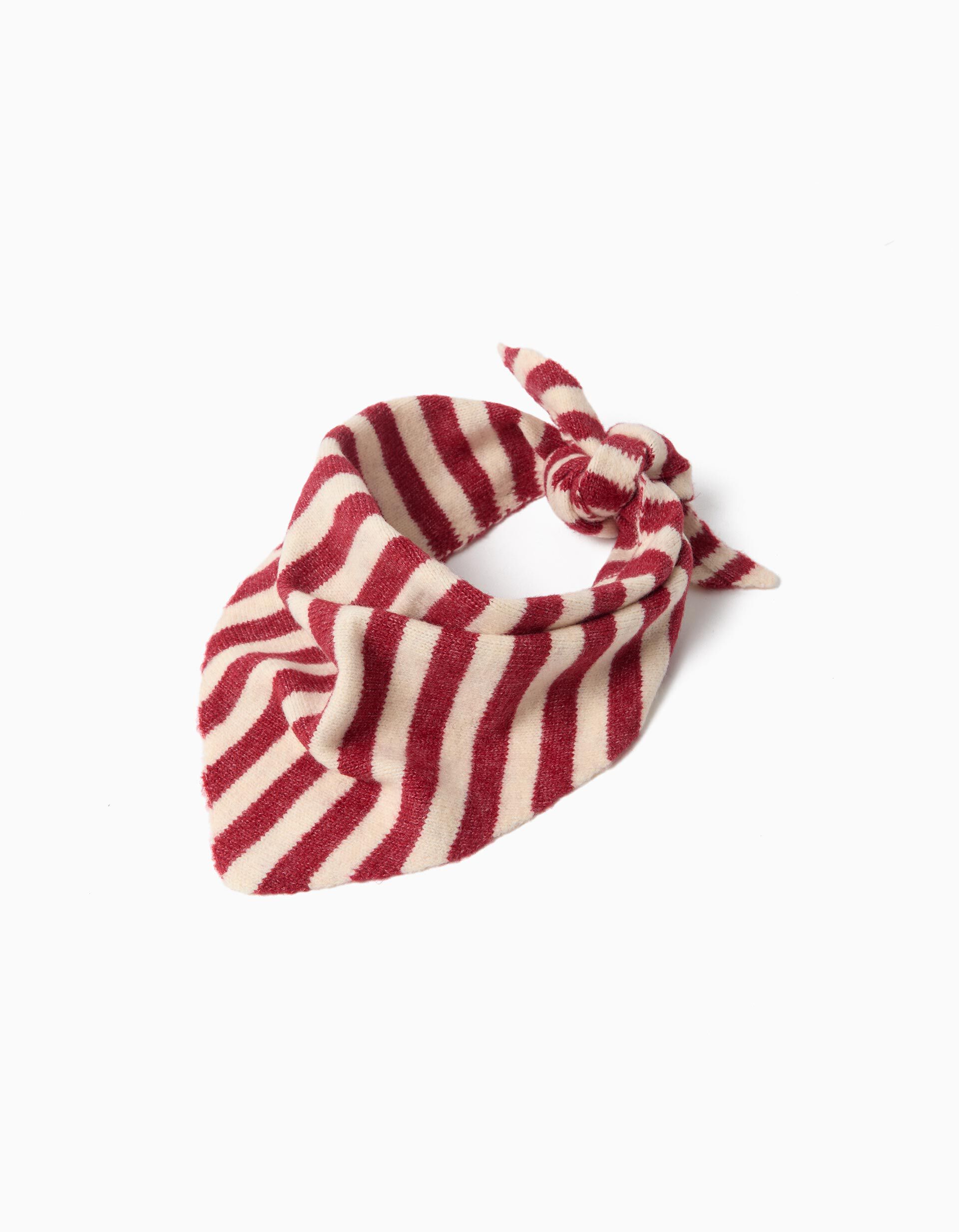 Comprar Online Len&ccedil;o &Agrave;s Riscas, Menina, Vermelho