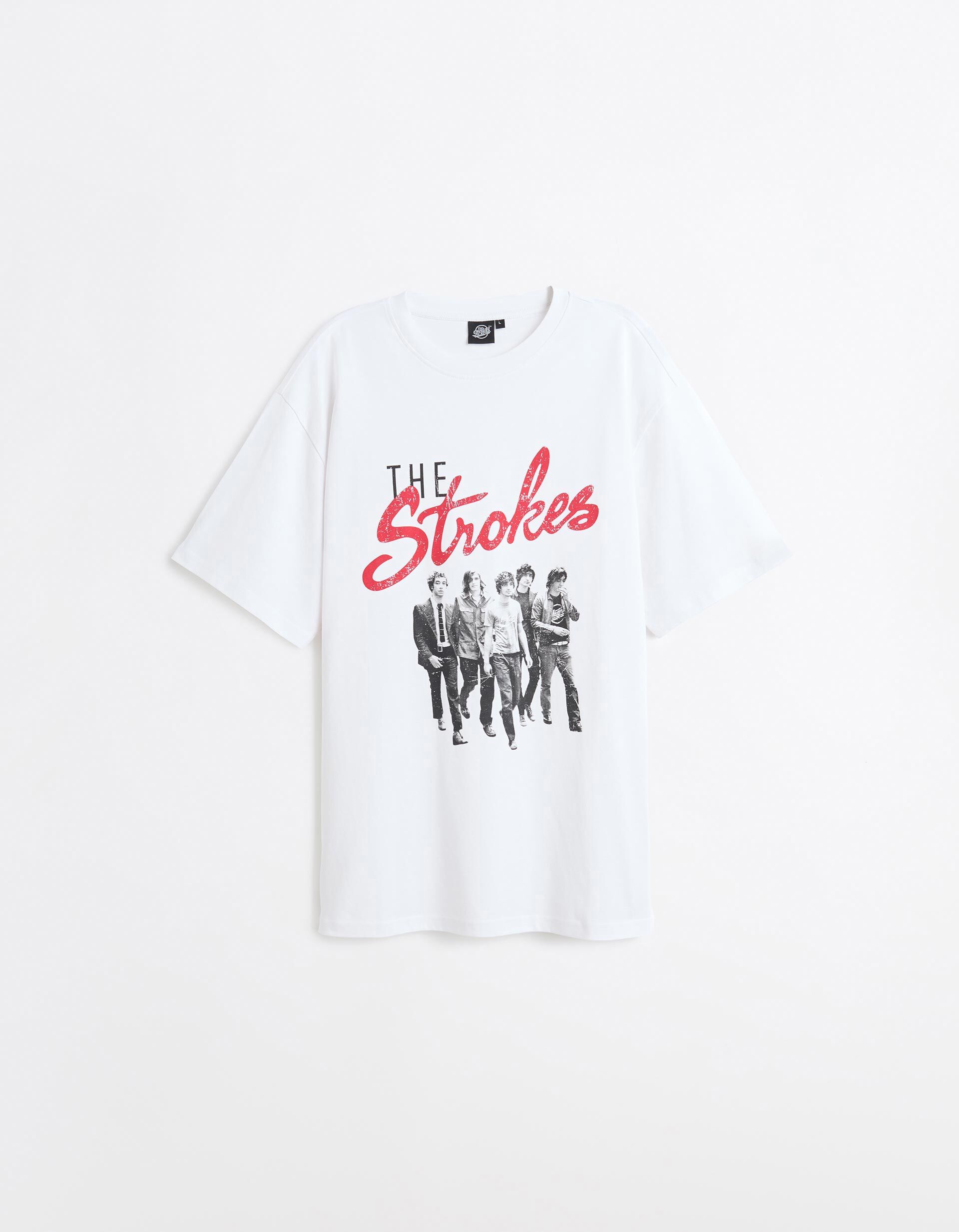 Comprar Online T-shirt The Strokes, Homem, Branco
