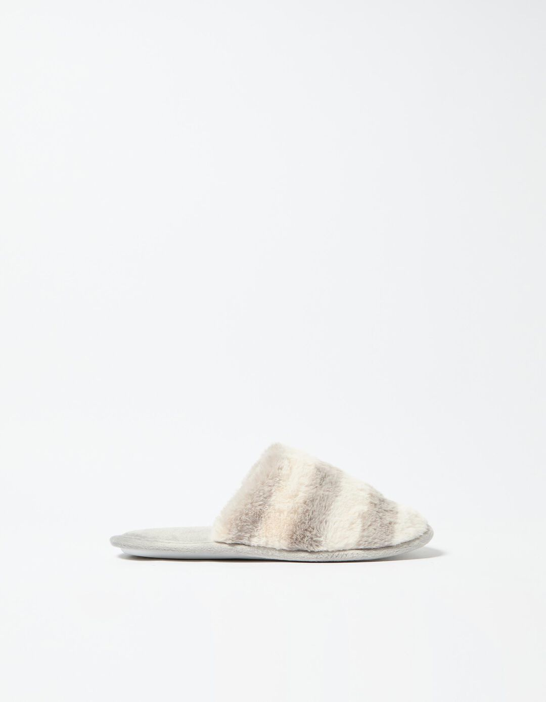 Chinelos de Quarto, Mulher, Cinzento