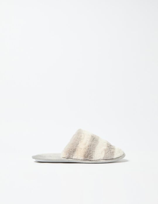 Comprar Online Chinelos de Quarto, Mulher, Cinzento