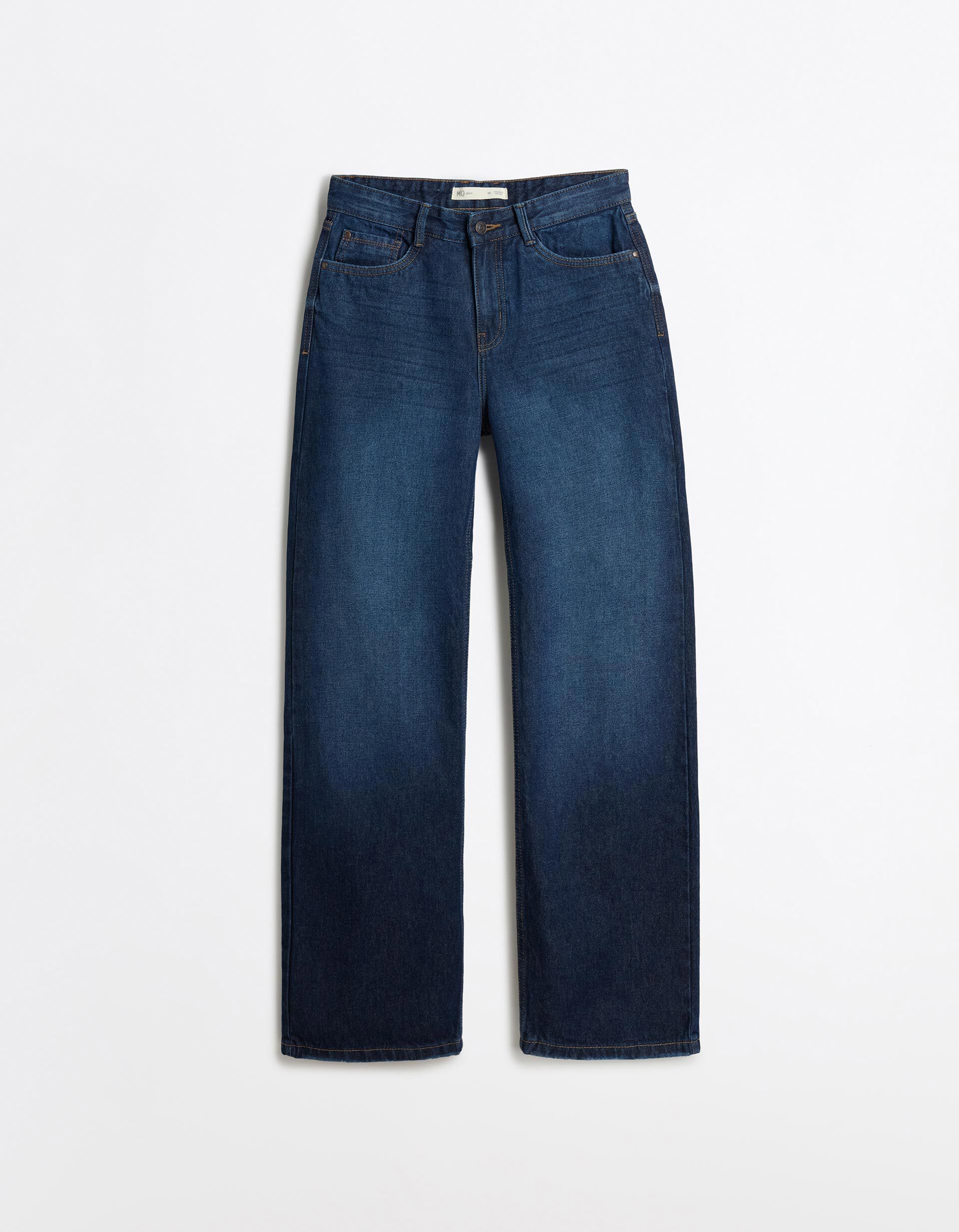 Comprar Online Cal&ccedil;as De Ganga 'Wide Leg', Mulher, Azul Escuro