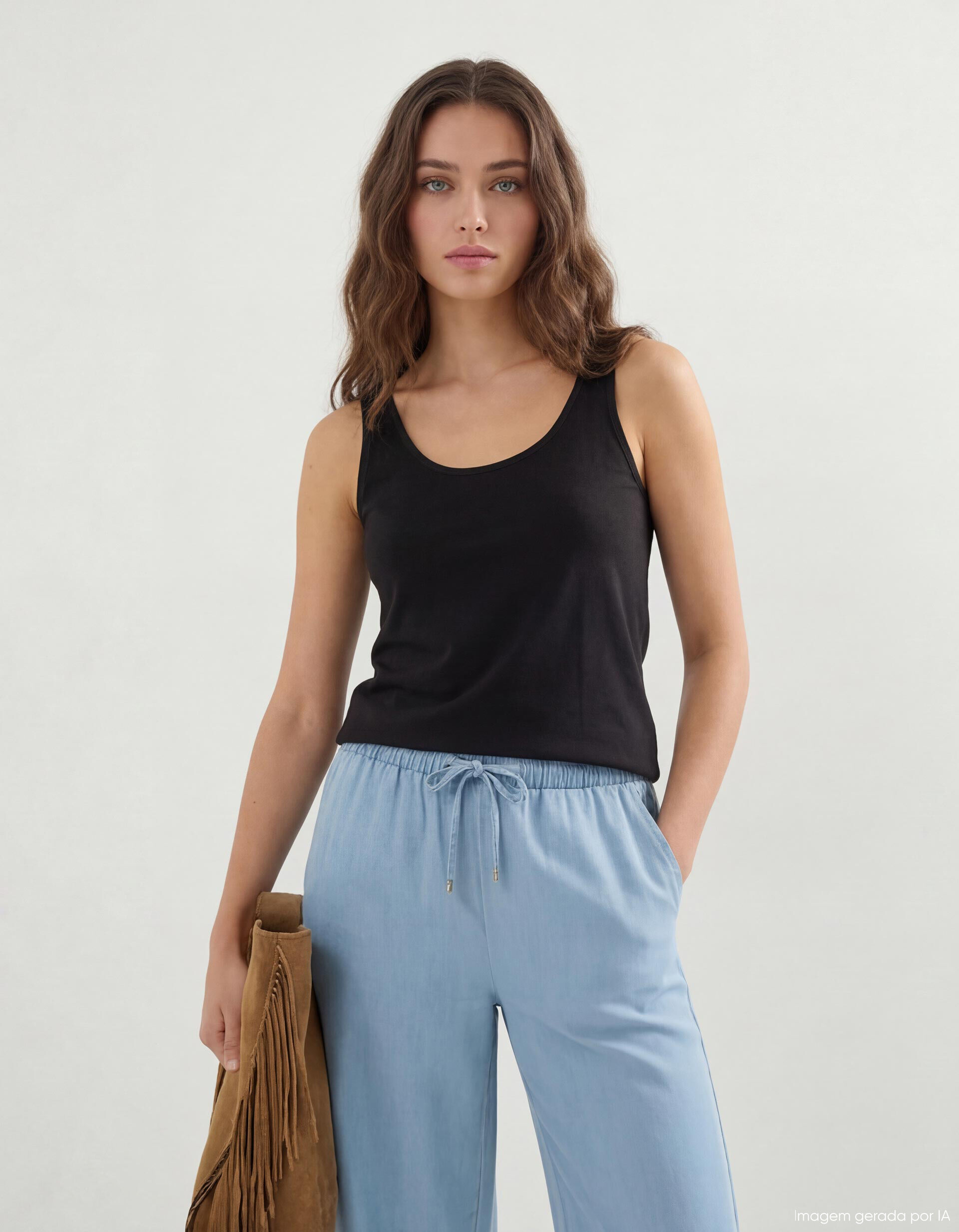 Comprar Online Top, Mulher, Preto