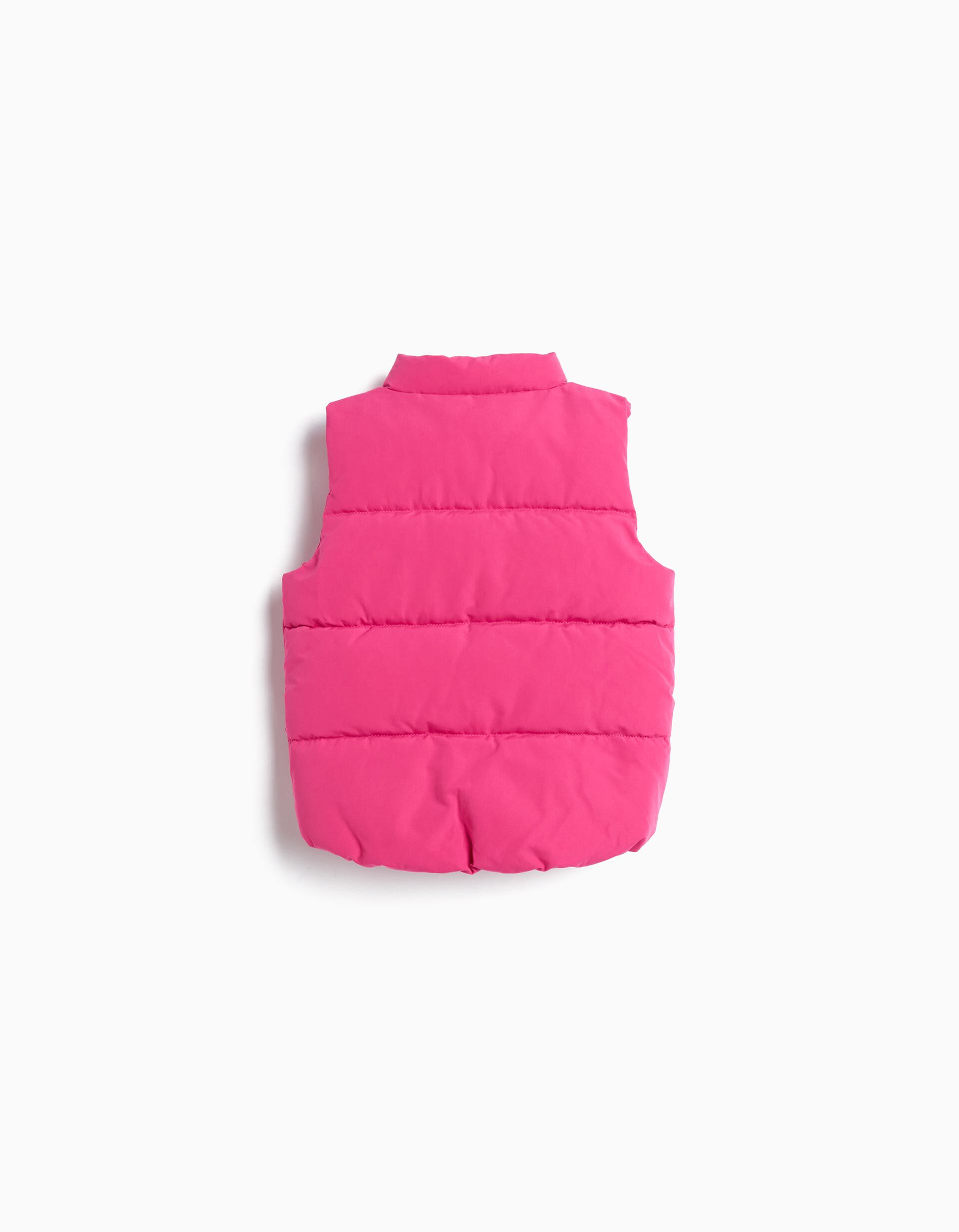 Comprar Online Colete Acolchoado, Menina, Rosa Escuro