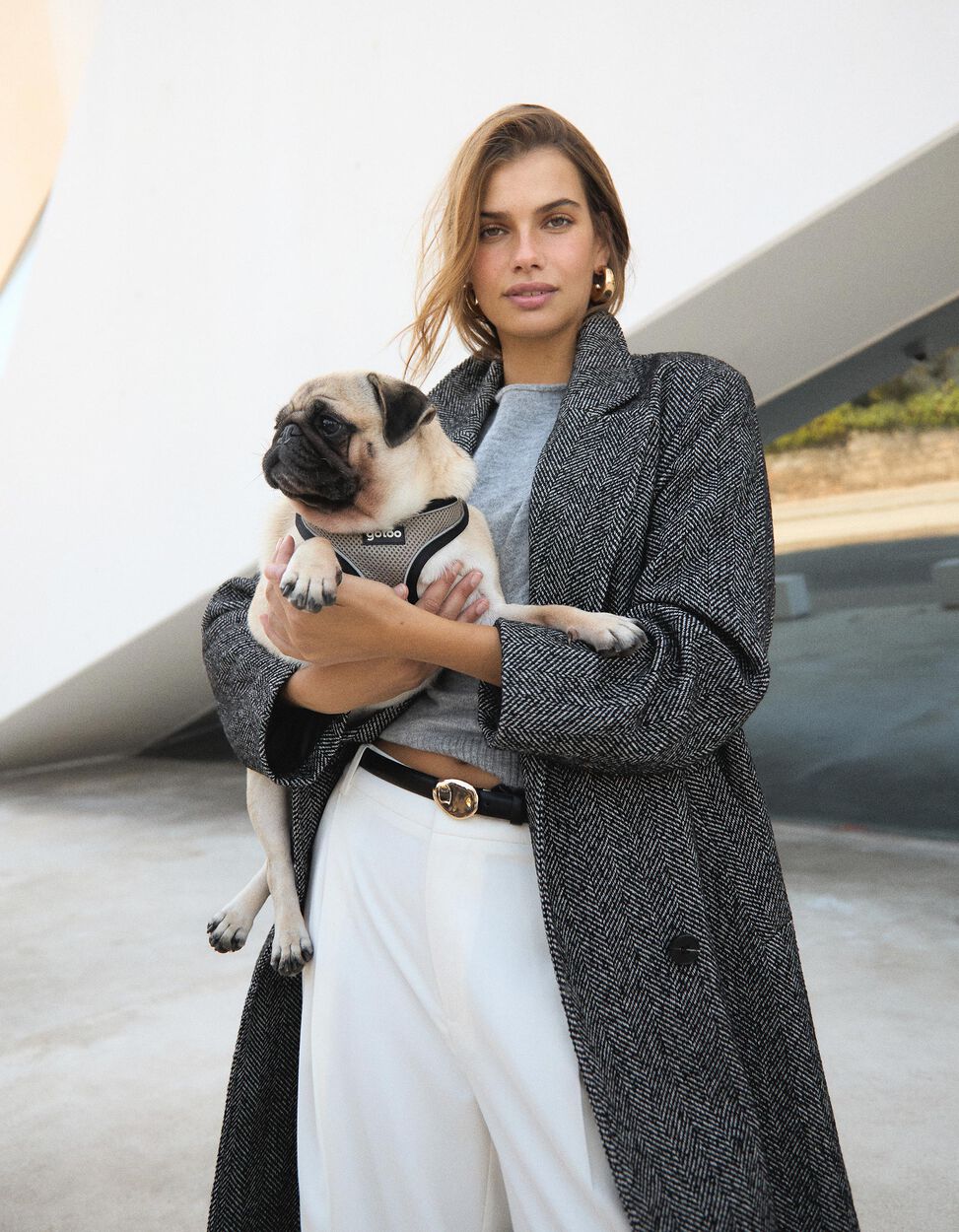 Casaco Comprido, Mulher, Preto MO Online