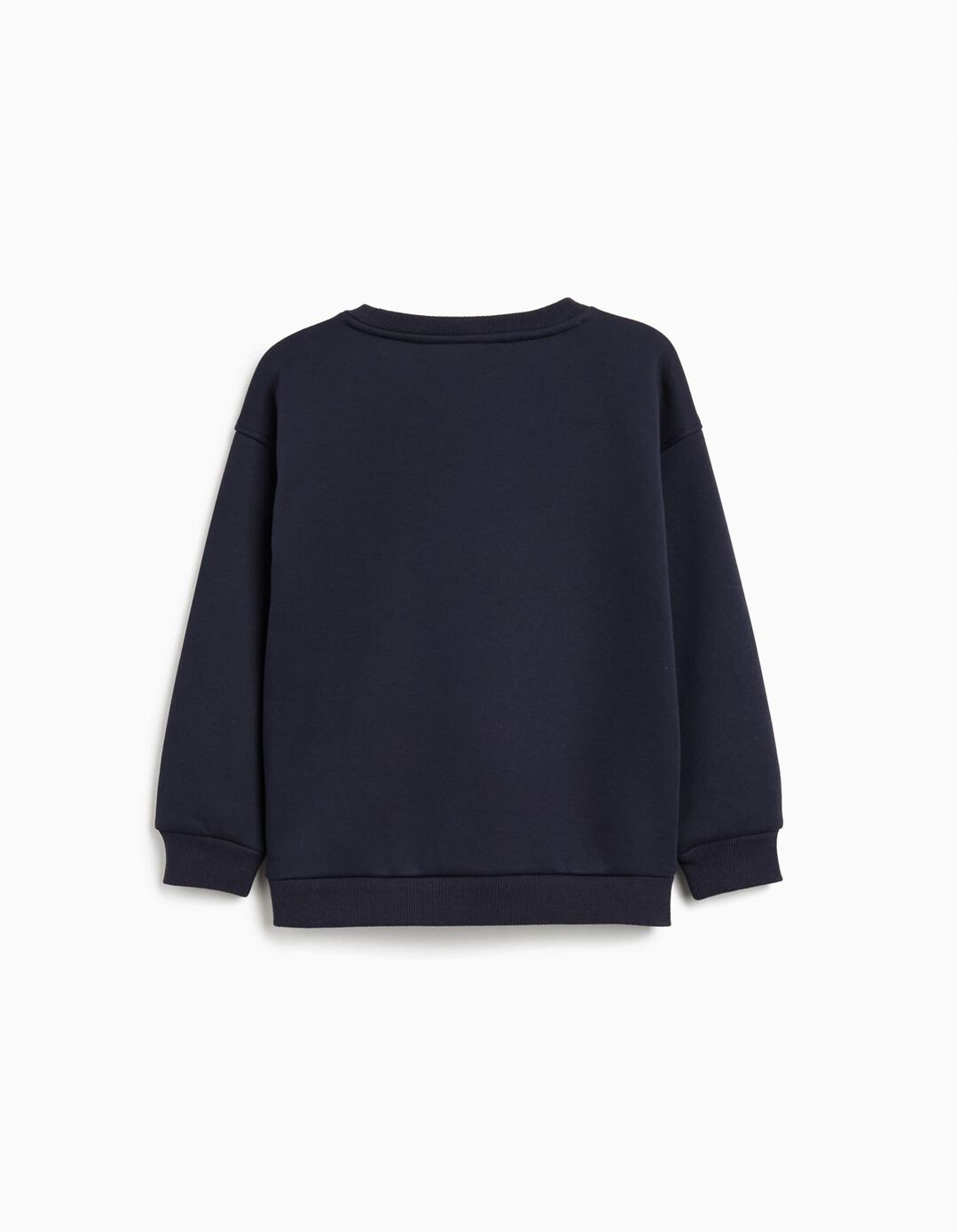 Sweatshirt de Felpa, Menino, Azul Escuro