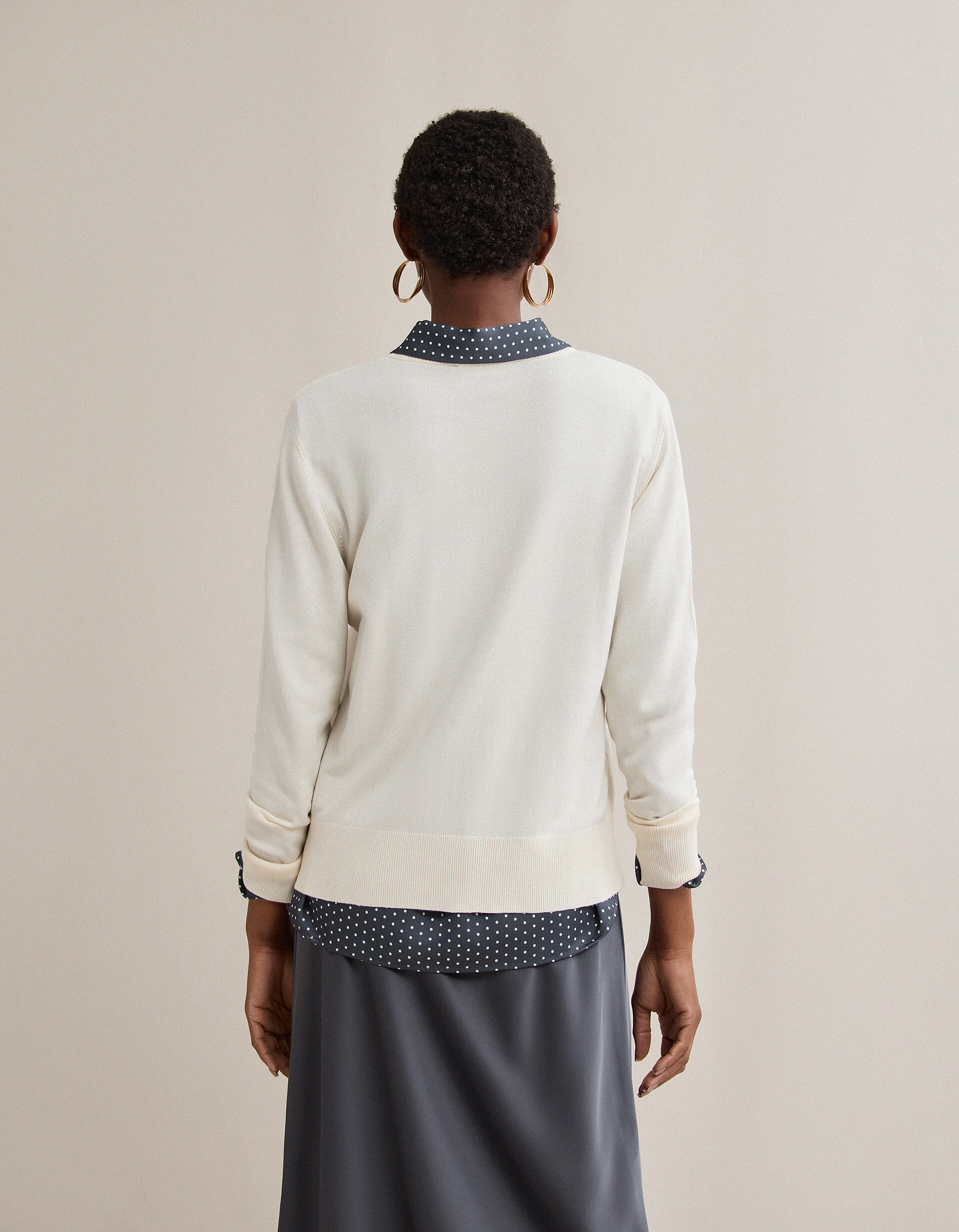 Comprar Online Camisola de Malha, Mulher, Cru