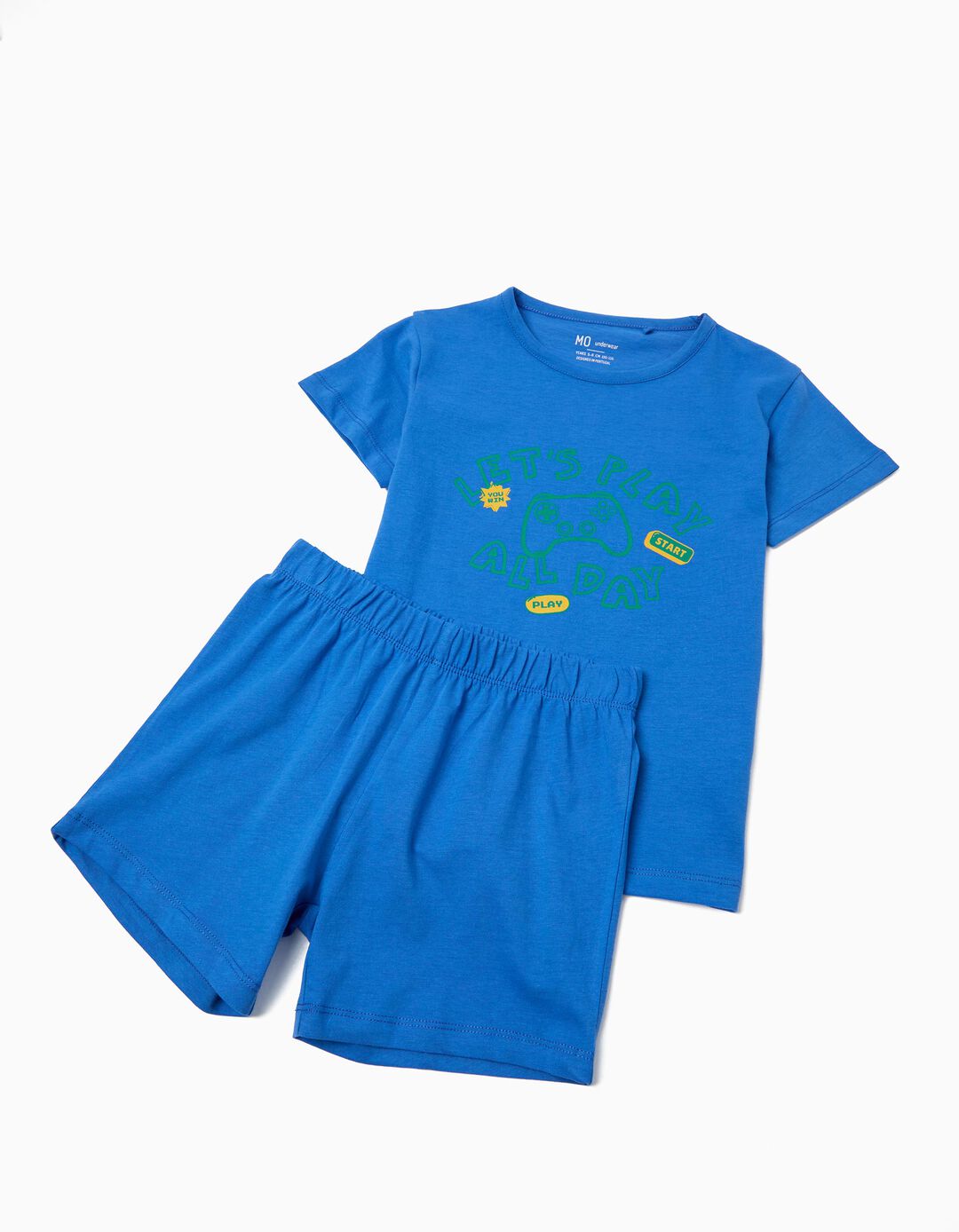 Pijama, Menino, Azul