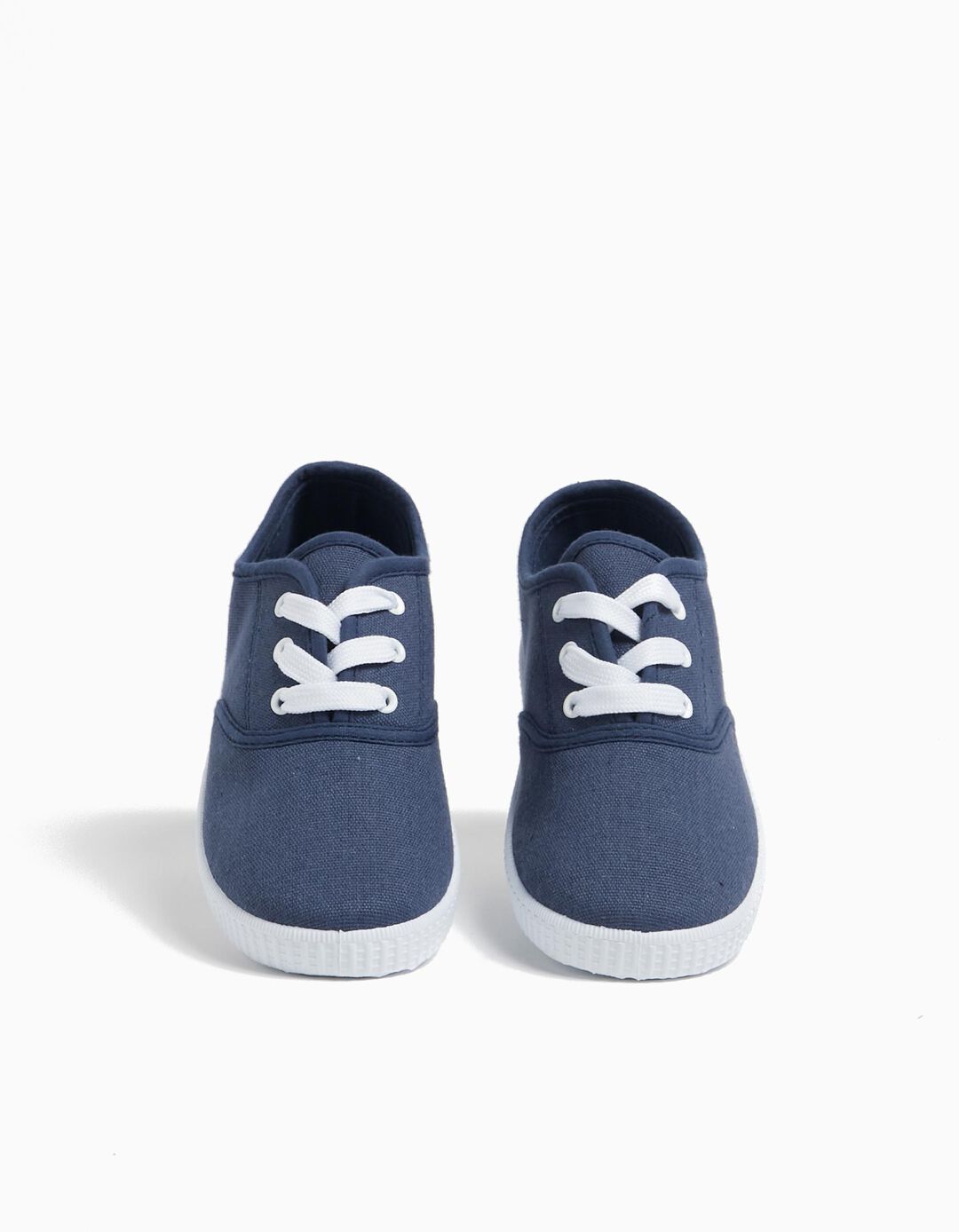 Canvas Sneakers, Boy, Dark Blue