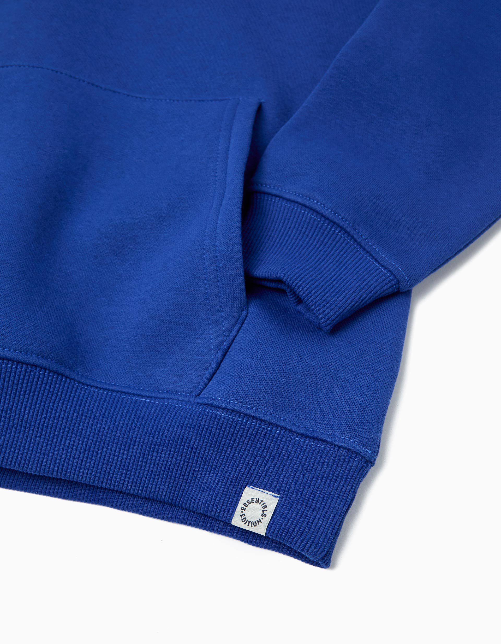 Comprar Online Sweatshirt com Capuz, Menino, Azul