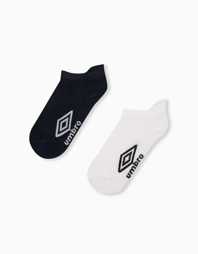 2 Pairs of 'Umbro' Trainer Socks, Kids