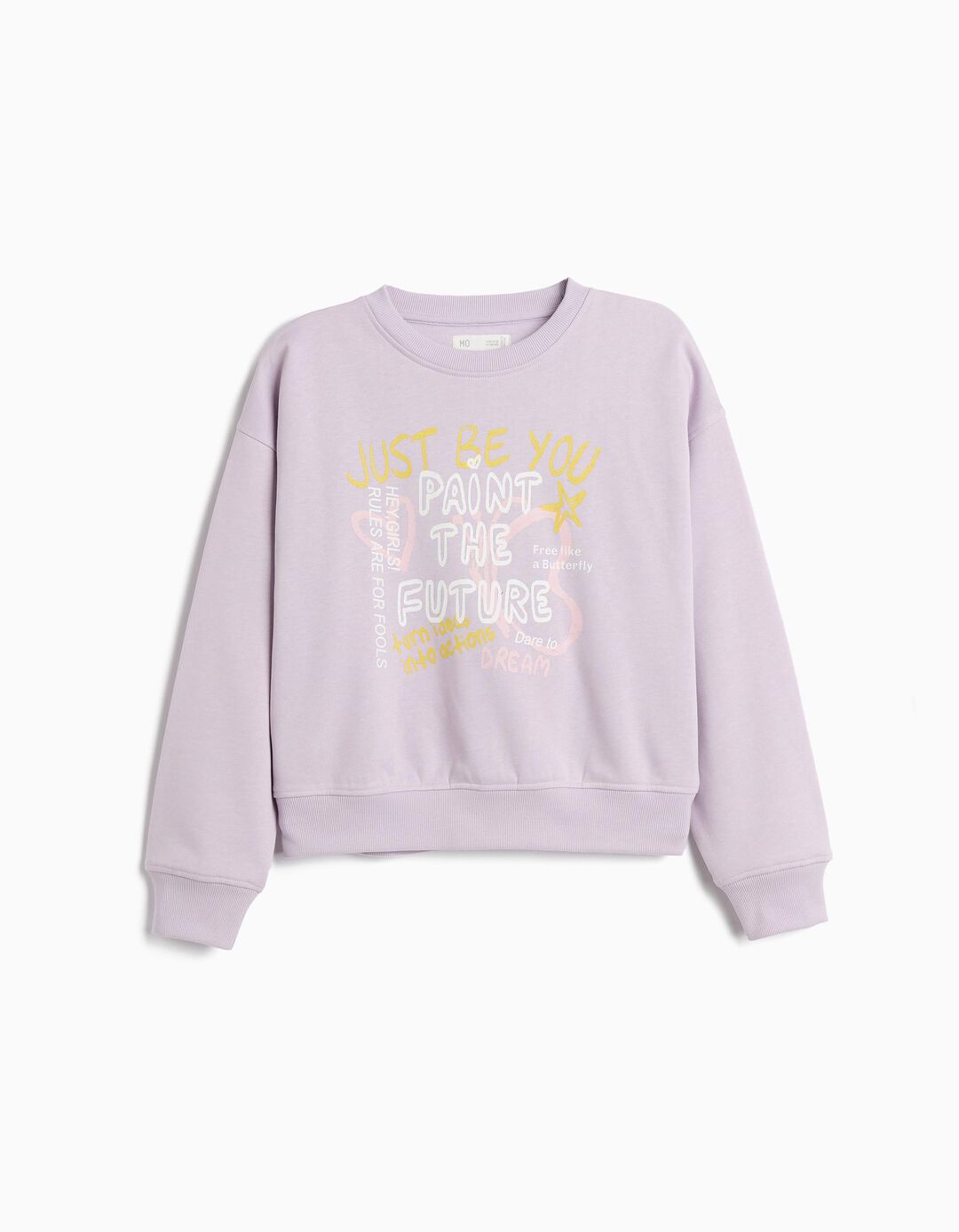 Sweatshirt De Felpa, Menina, Lil&aacute;s Escuro