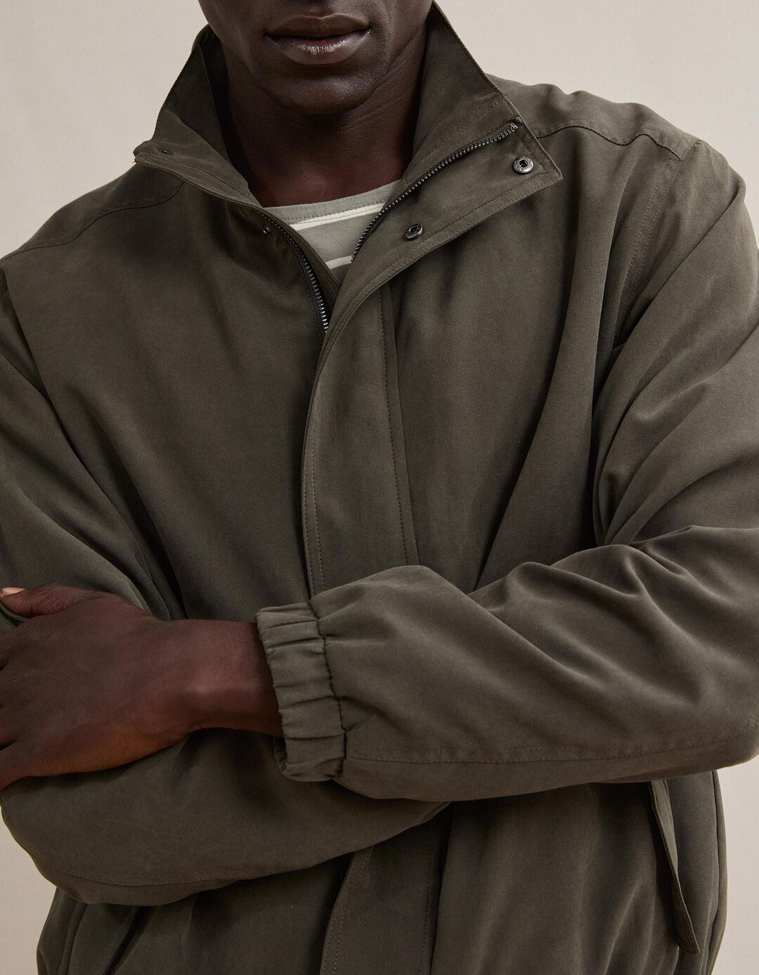 Casaco Bomber, Homem, Verde Escuro