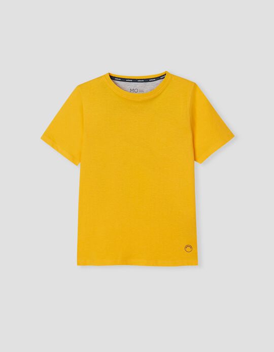 T-shirt, Menino, Amarelo