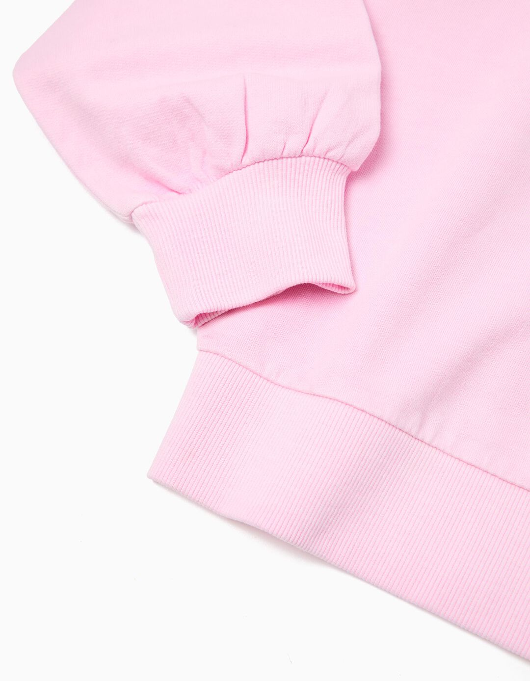 Sweatshirt, Menina, Rosa Claro