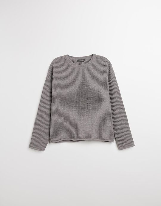 Comprar Online Camisola, Mulher, Cinzento