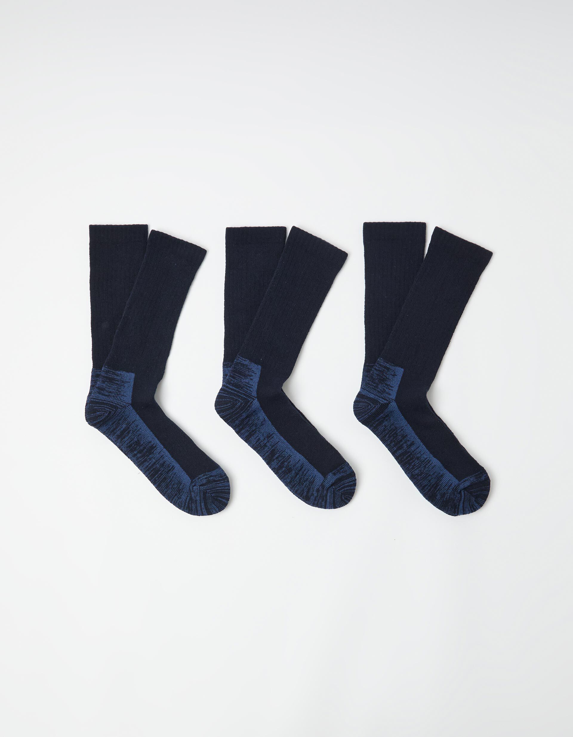 Comprar Online Pack 3 Pares de Meias, Homem, Azul Noite