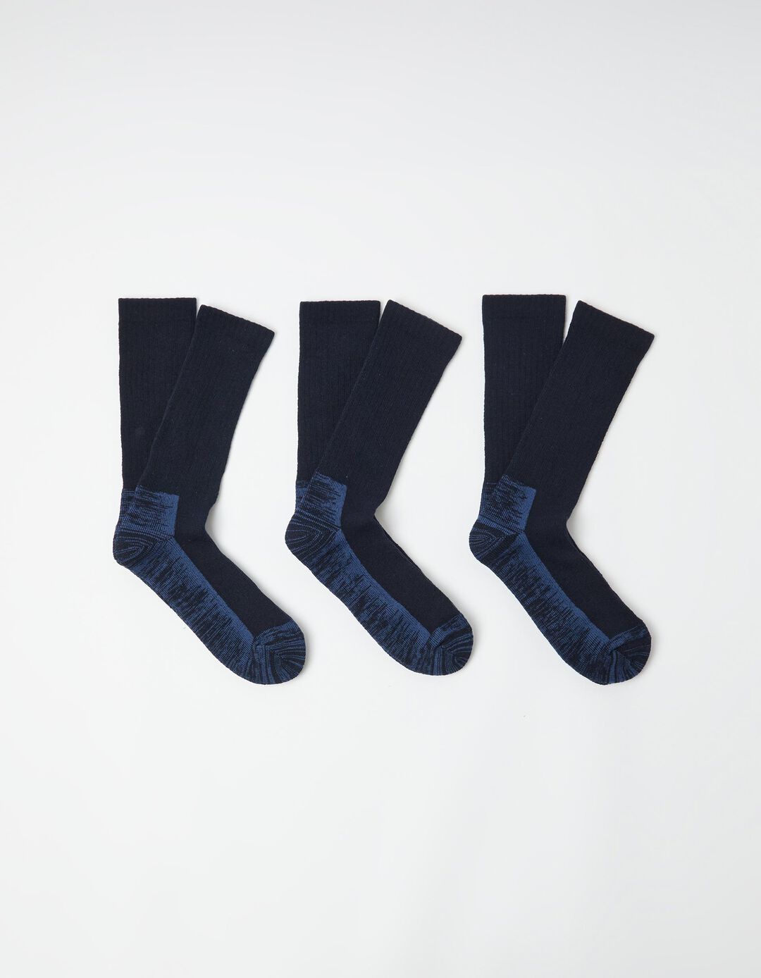 Pack 3 Pares de Meias, Homem, Azul Noite