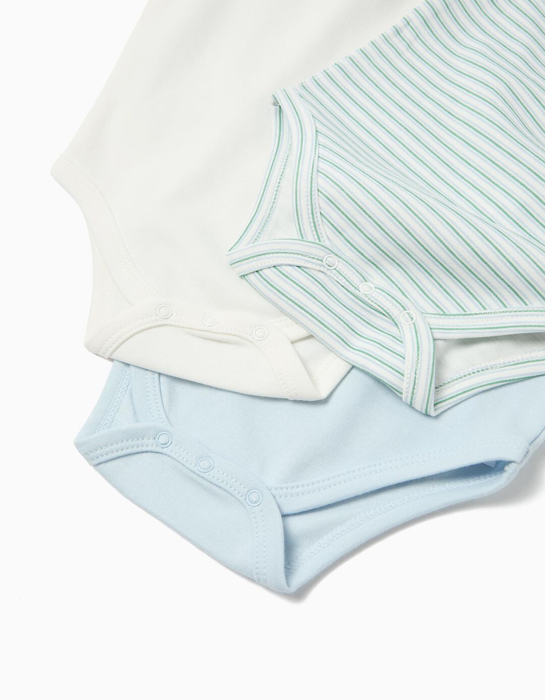 Pack 3 Bodies de Manga Comprida, Menino, Multicor