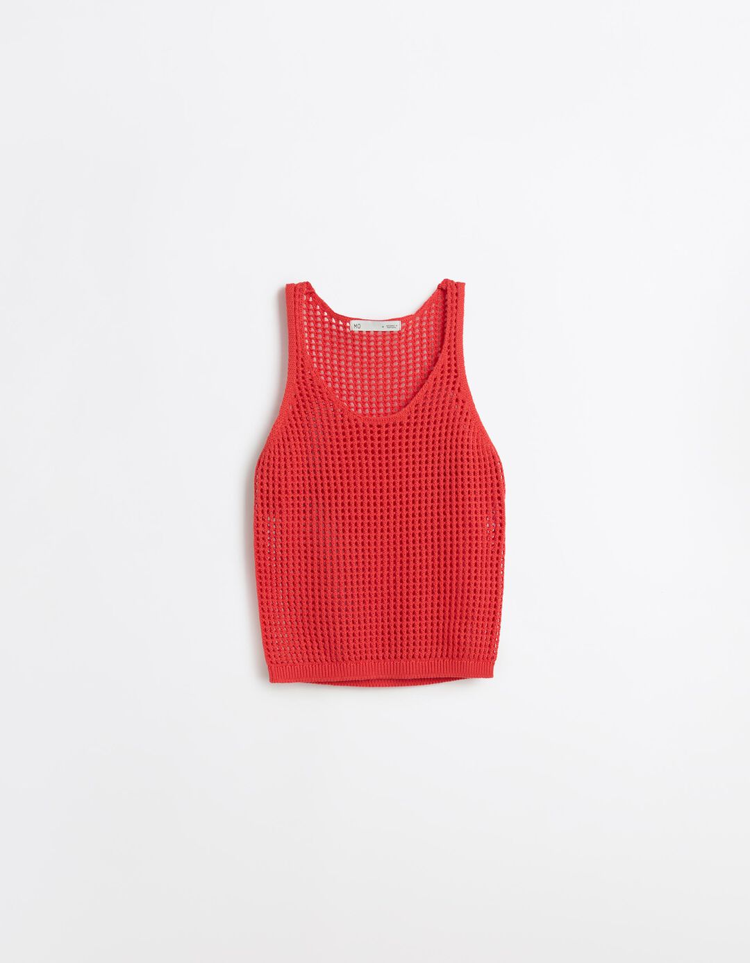 Top de Malha Crochet, Mulher, Rosa Escuro