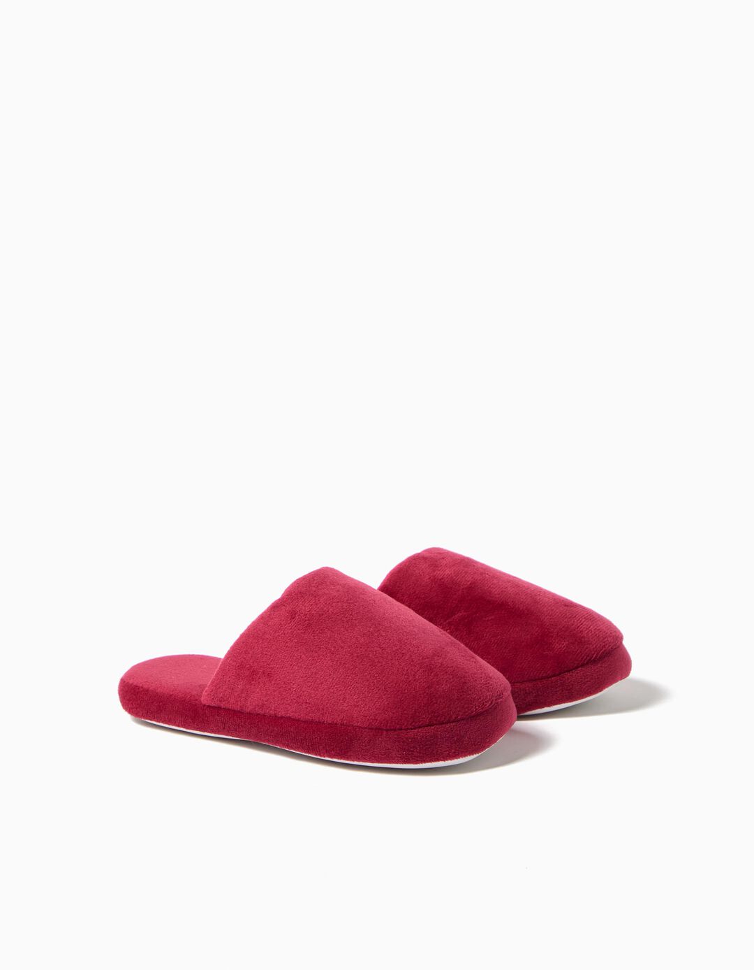 Chinelos de Quarto, Menino, Vermelho Escuro